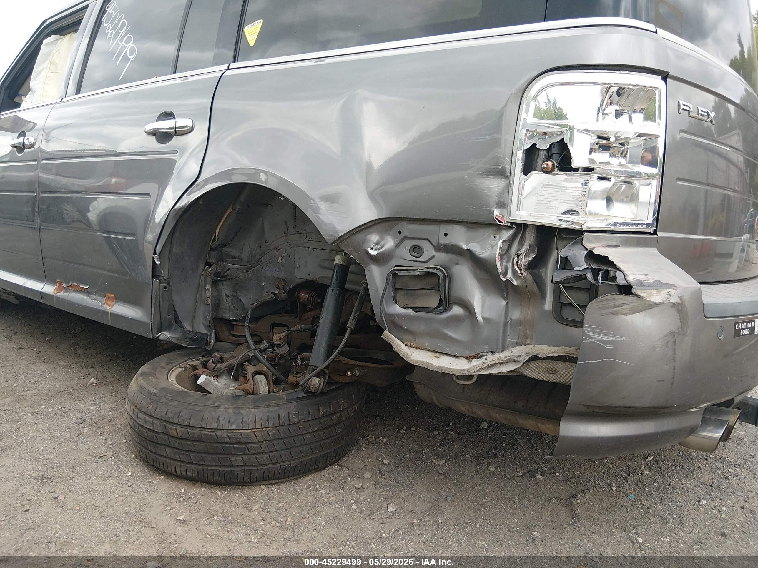 2009 Ford Flex Sel Gray vin: 2FMEK62C99BB08120