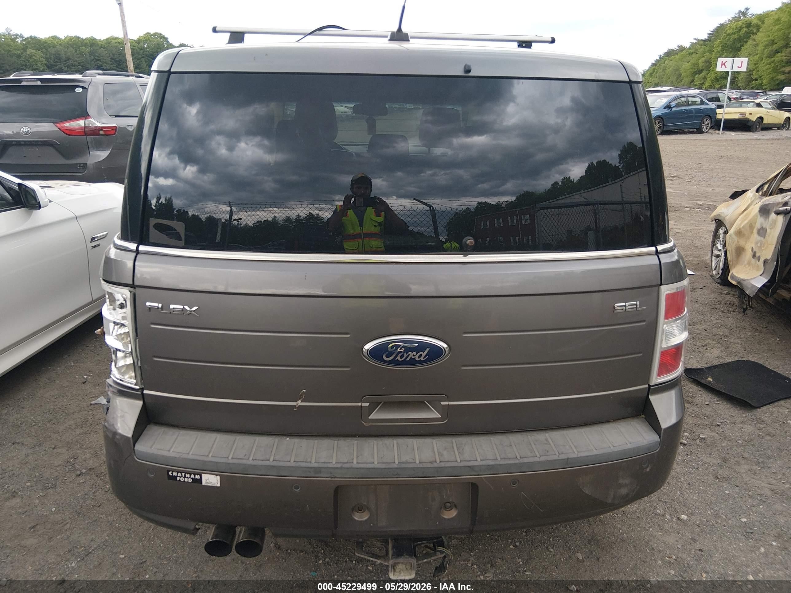 2009 Ford Flex Sel Gray vin: 2FMEK62C99BB08120