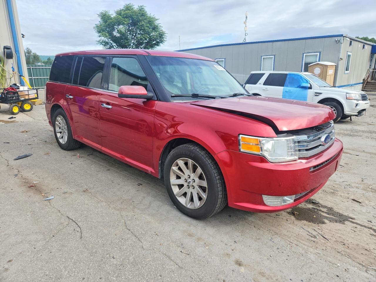 2009 Ford Flex Sel Red vin: 2FMEK62CX9BA31239