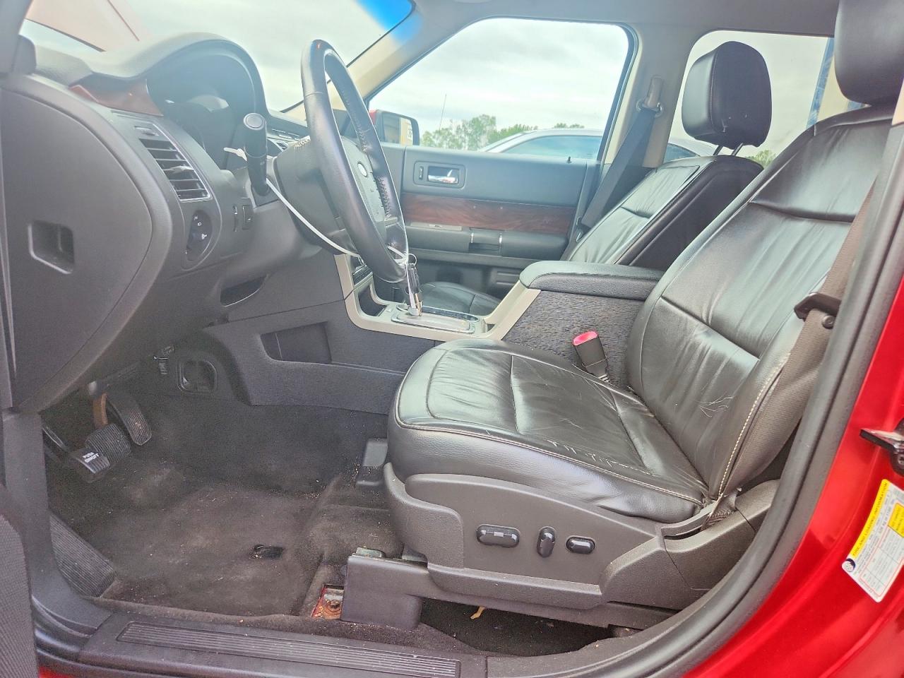 2009 Ford Flex Sel Red vin: 2FMEK62CX9BA31239