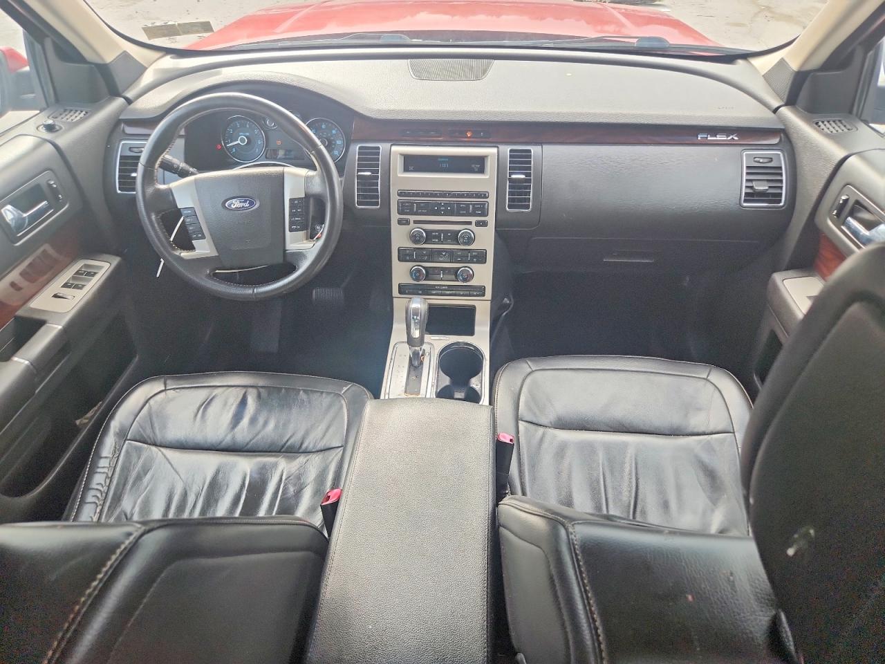 2009 Ford Flex Sel Red vin: 2FMEK62CX9BA31239