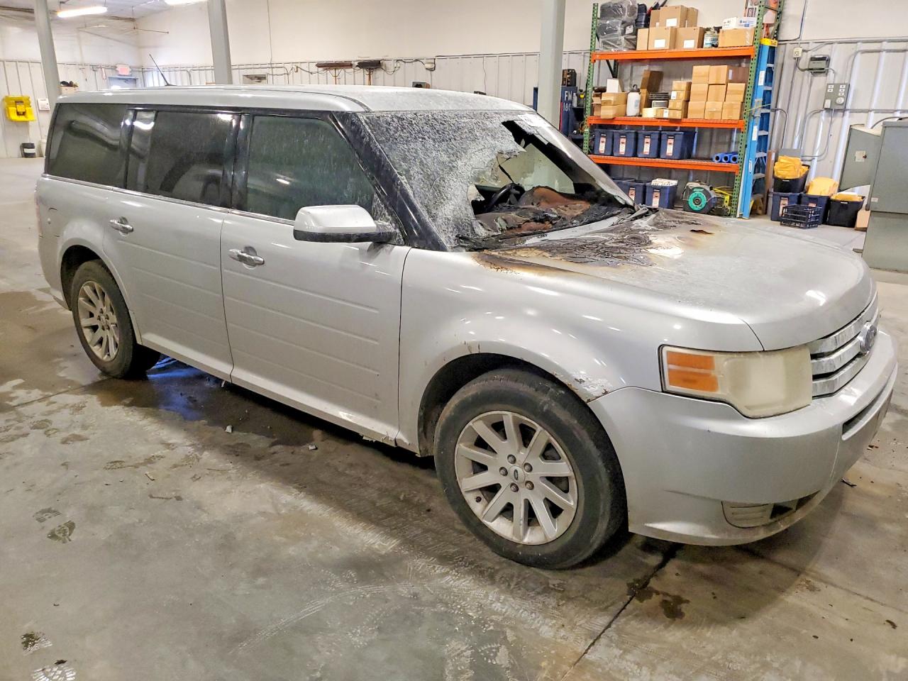 2009 Ford Flex Sel Silver vin: 2FMEK62CX9BA50826