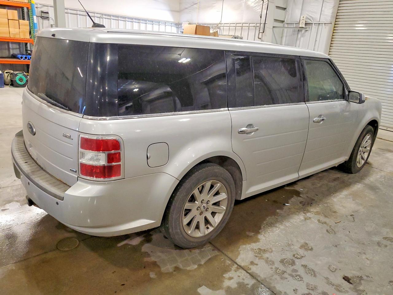 2009 Ford Flex Sel Silver vin: 2FMEK62CX9BA50826