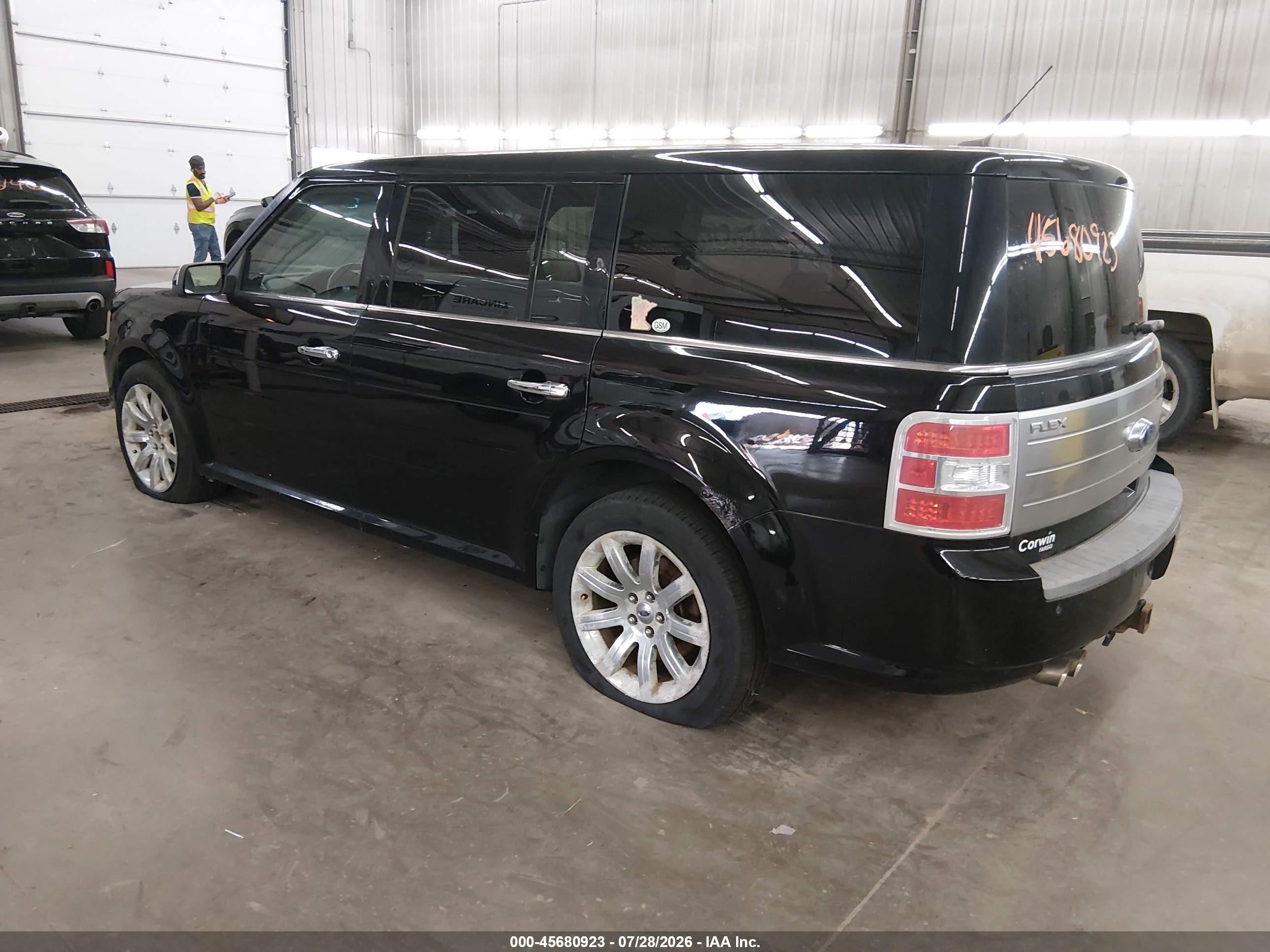 2009 Ford Flex Limited Черный vin: 2FMEK63C19BA19379