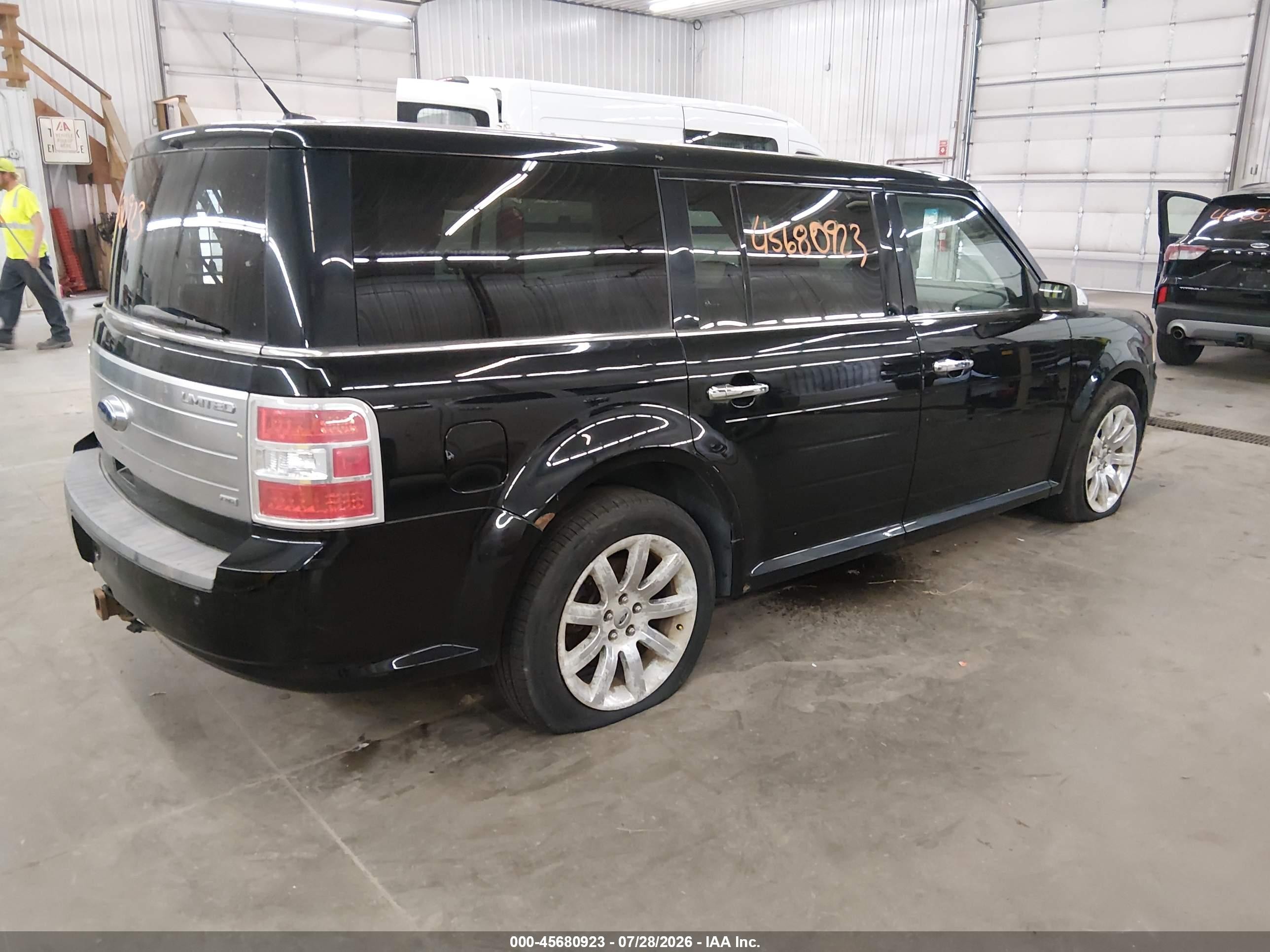 2009 Ford Flex Limited Черный vin: 2FMEK63C19BA19379