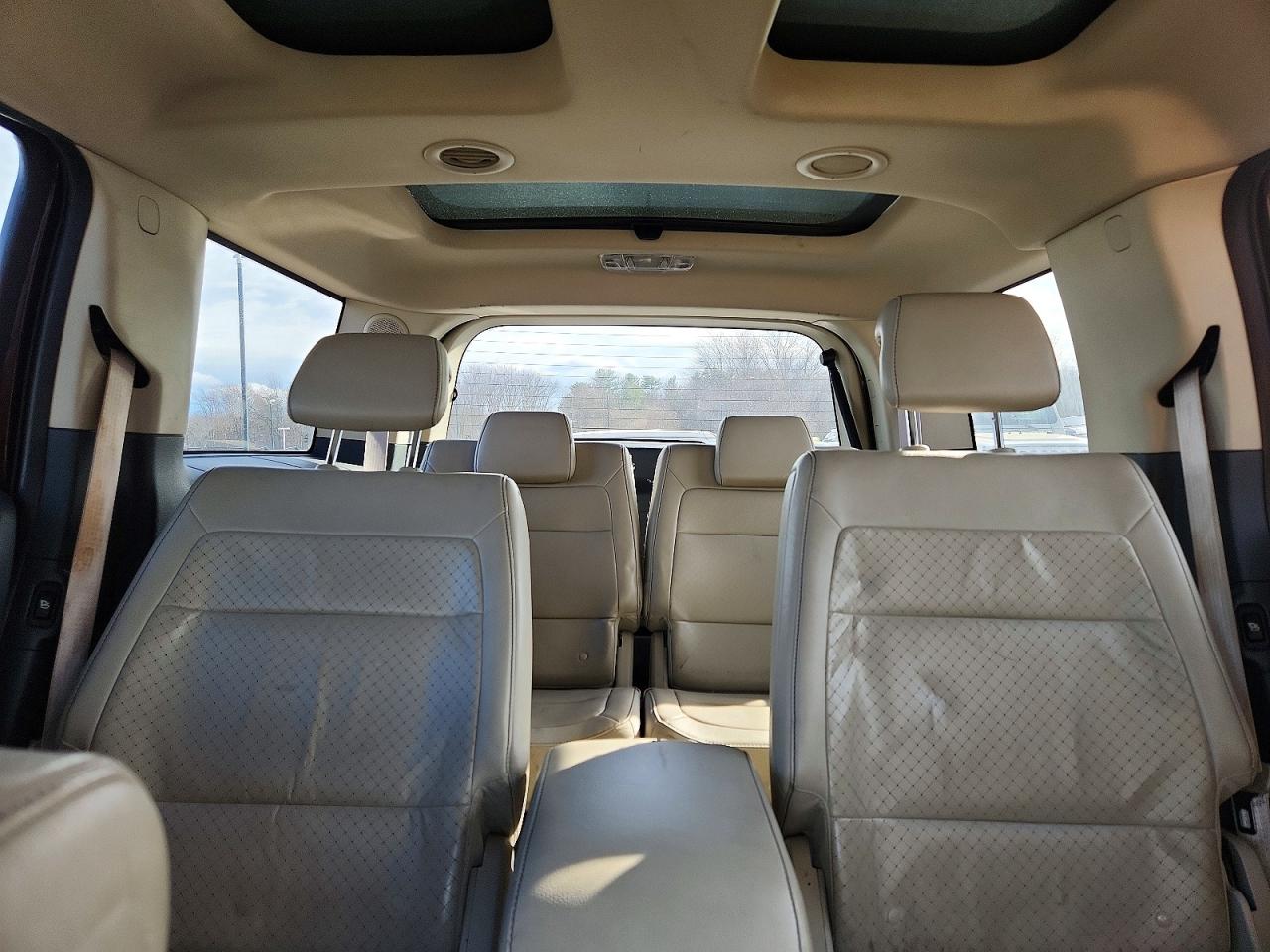 2009 Ford Flex Limited Burgundy vin: 2FMEK63C29BA17351