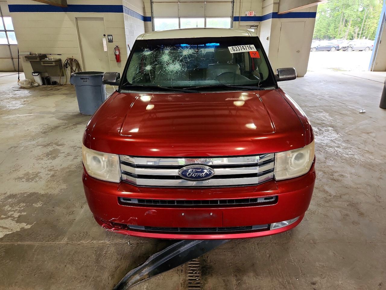 2009 Ford Flex Limited Burgundy vin: 2FMEK63C29BB06787