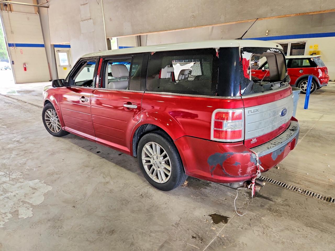 2009 Ford Flex Limited Burgundy vin: 2FMEK63C29BB06787