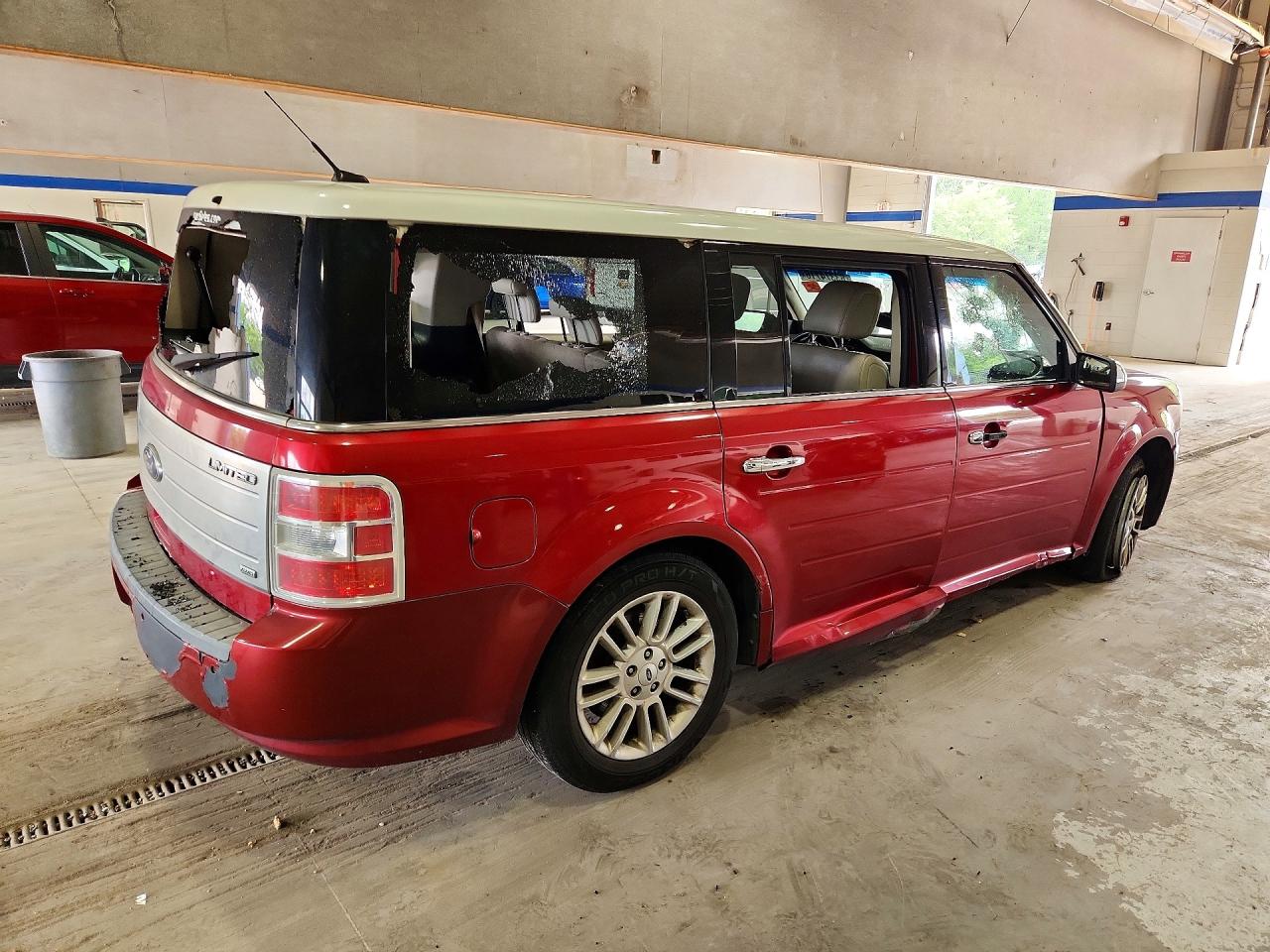 2009 Ford Flex Limited Burgundy vin: 2FMEK63C29BB06787