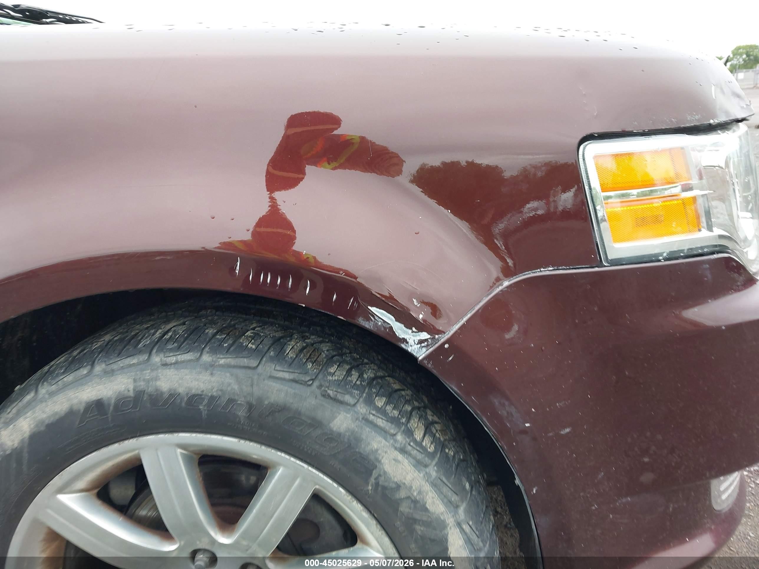 2009 Ford Flex Limited Maroon vin: 2FMEK63C39BB02182