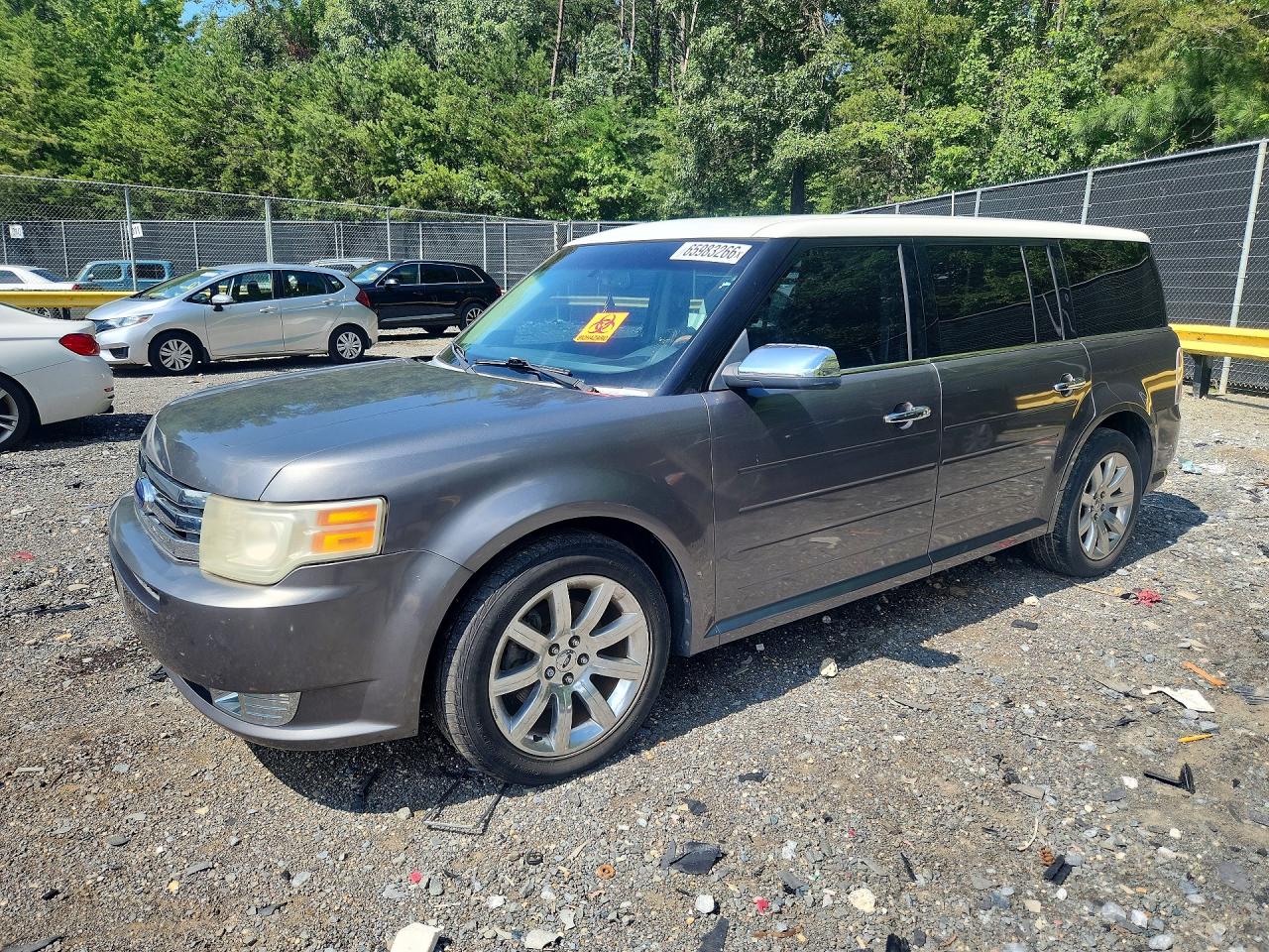 2009 Ford Flex Limited Gray vin: 2FMEK63C49BA29095