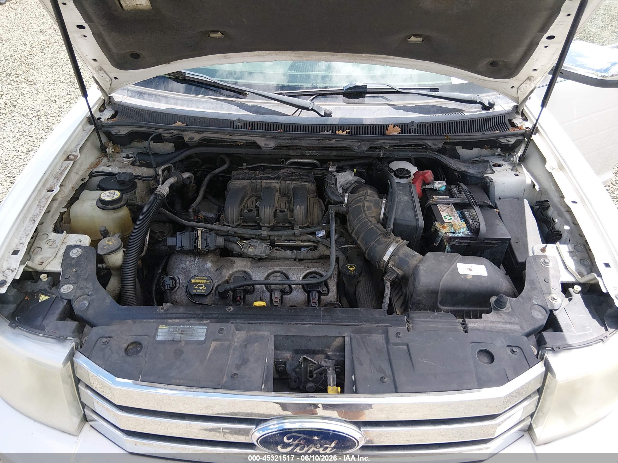2009 Ford Flex Limited White vin: 2FMEK63C59BA48688