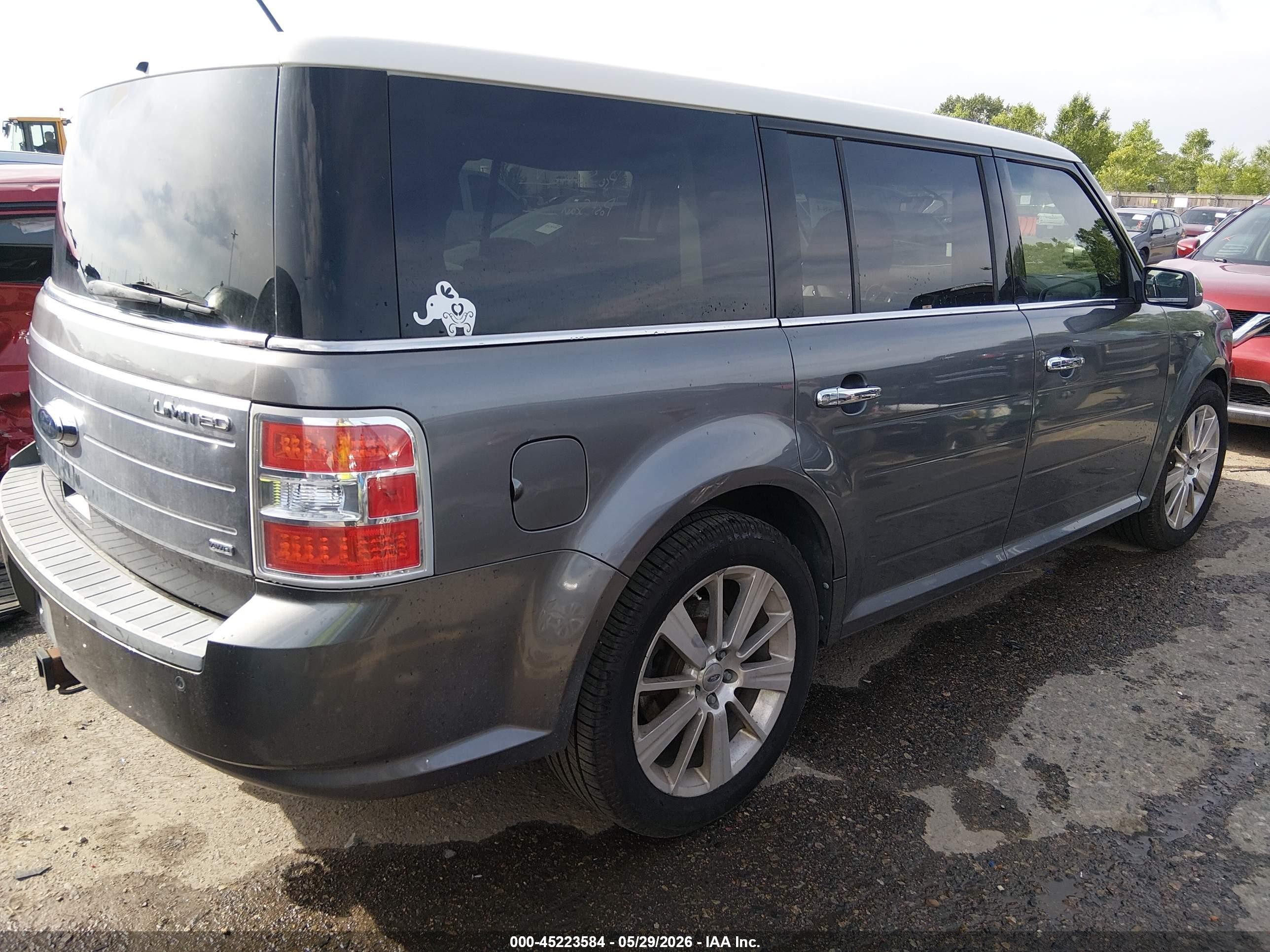2009 Ford Flex Limited Gray vin: 2FMEK63C59BB07691