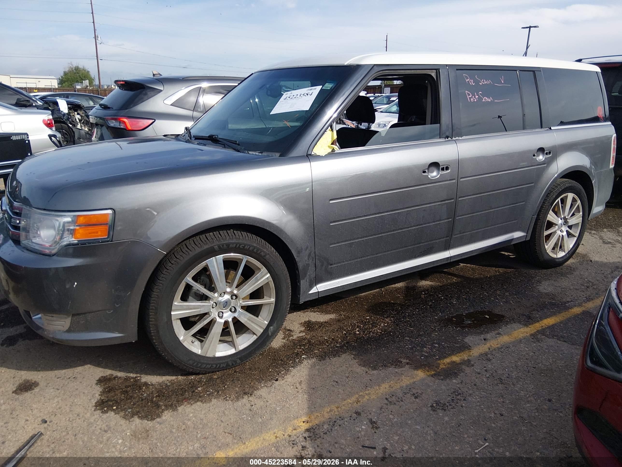 2009 Ford Flex Limited Gray vin: 2FMEK63C59BB07691