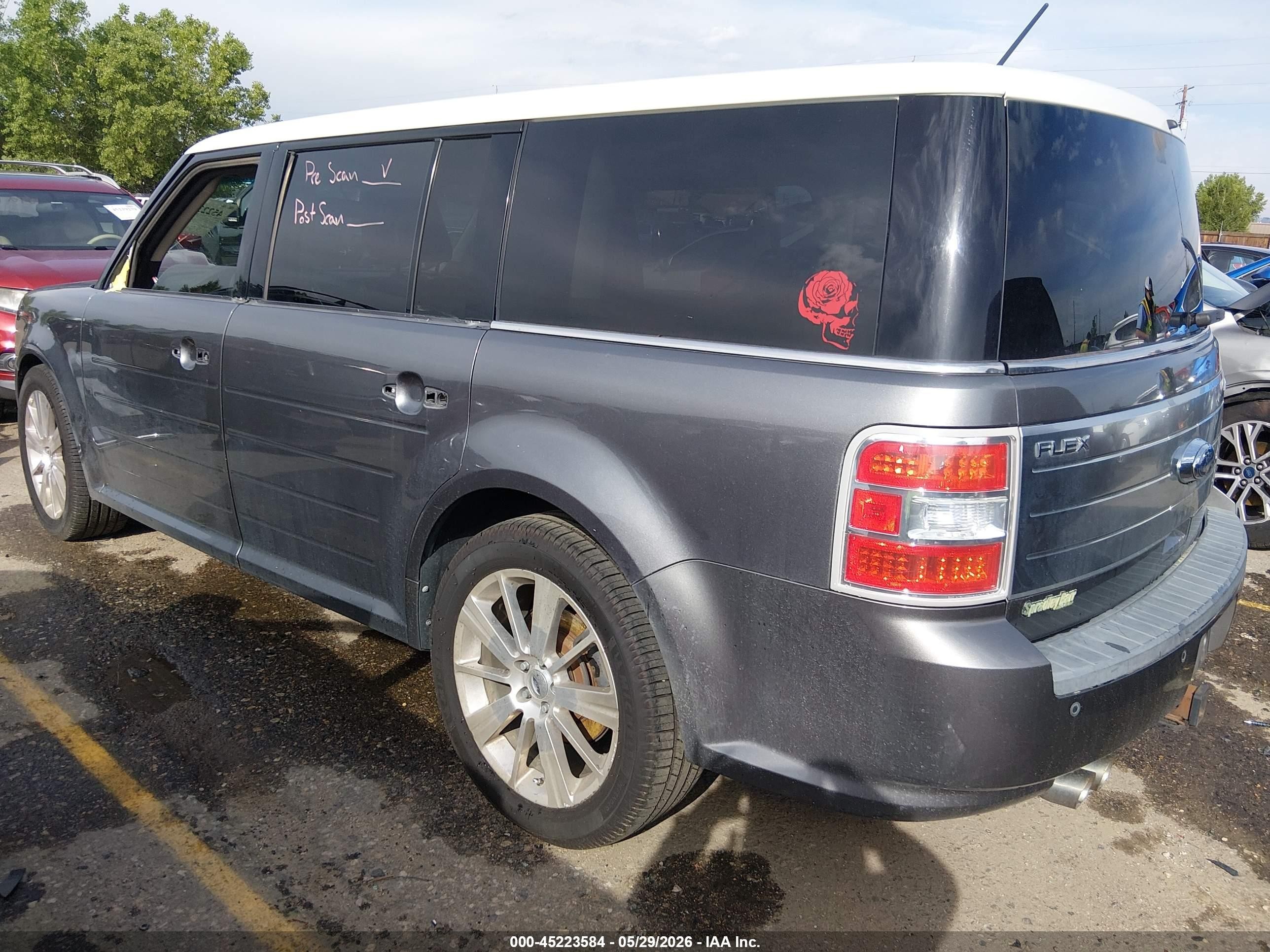 2009 Ford Flex Limited Gray vin: 2FMEK63C59BB07691
