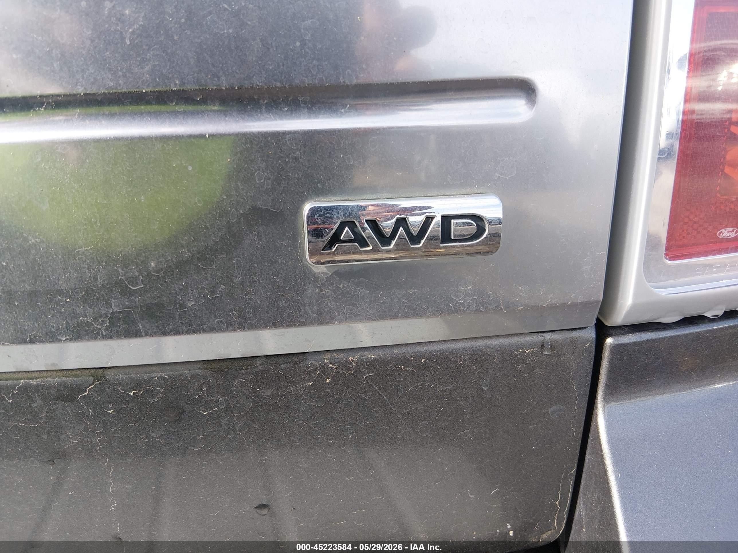 2009 Ford Flex Limited Gray vin: 2FMEK63C59BB07691