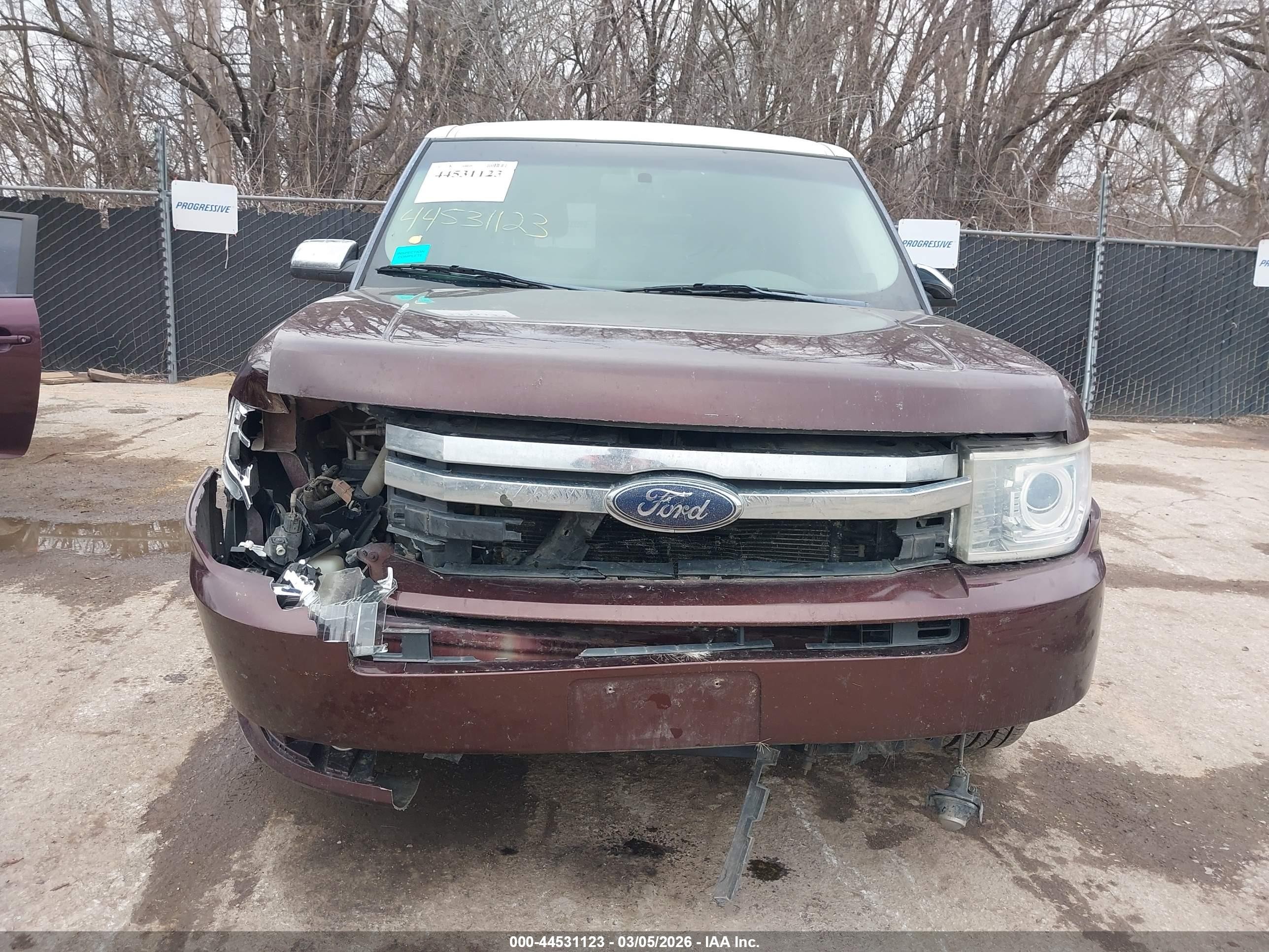2009 Ford Flex Limited Purple vin: 2FMEK63C69BA01816