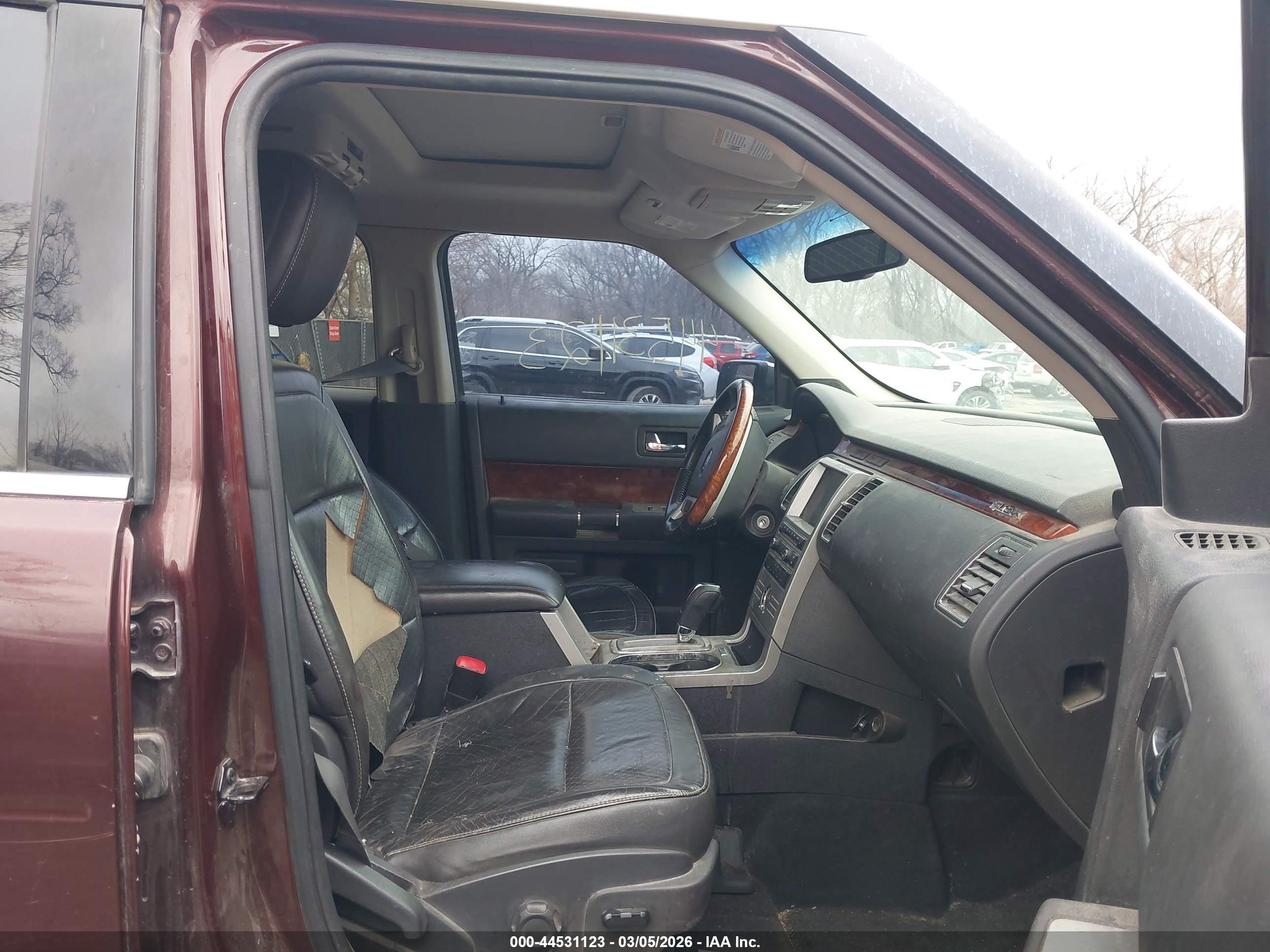 2009 Ford Flex Limited Purple vin: 2FMEK63C69BA01816