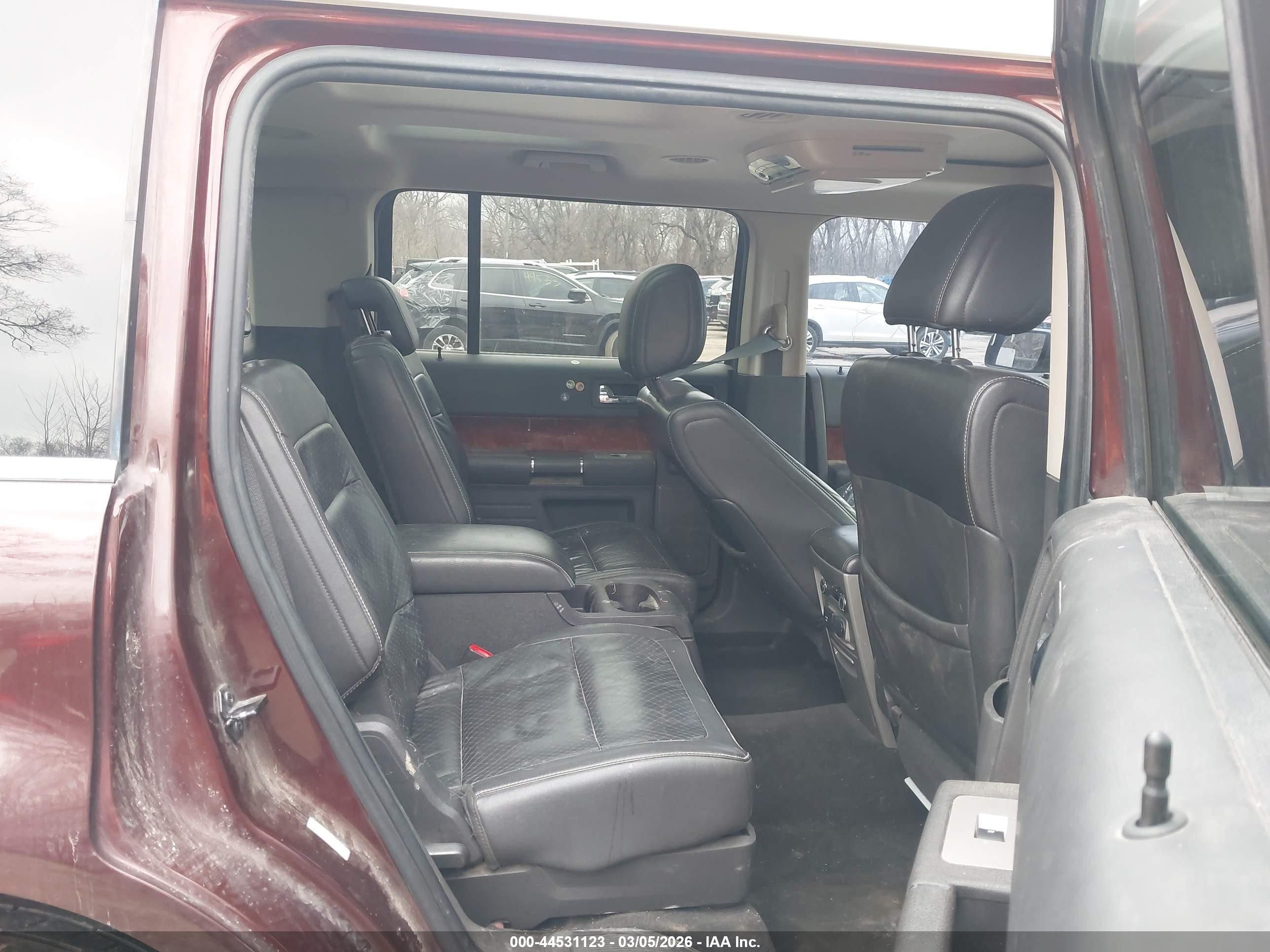 2009 Ford Flex Limited Purple vin: 2FMEK63C69BA01816