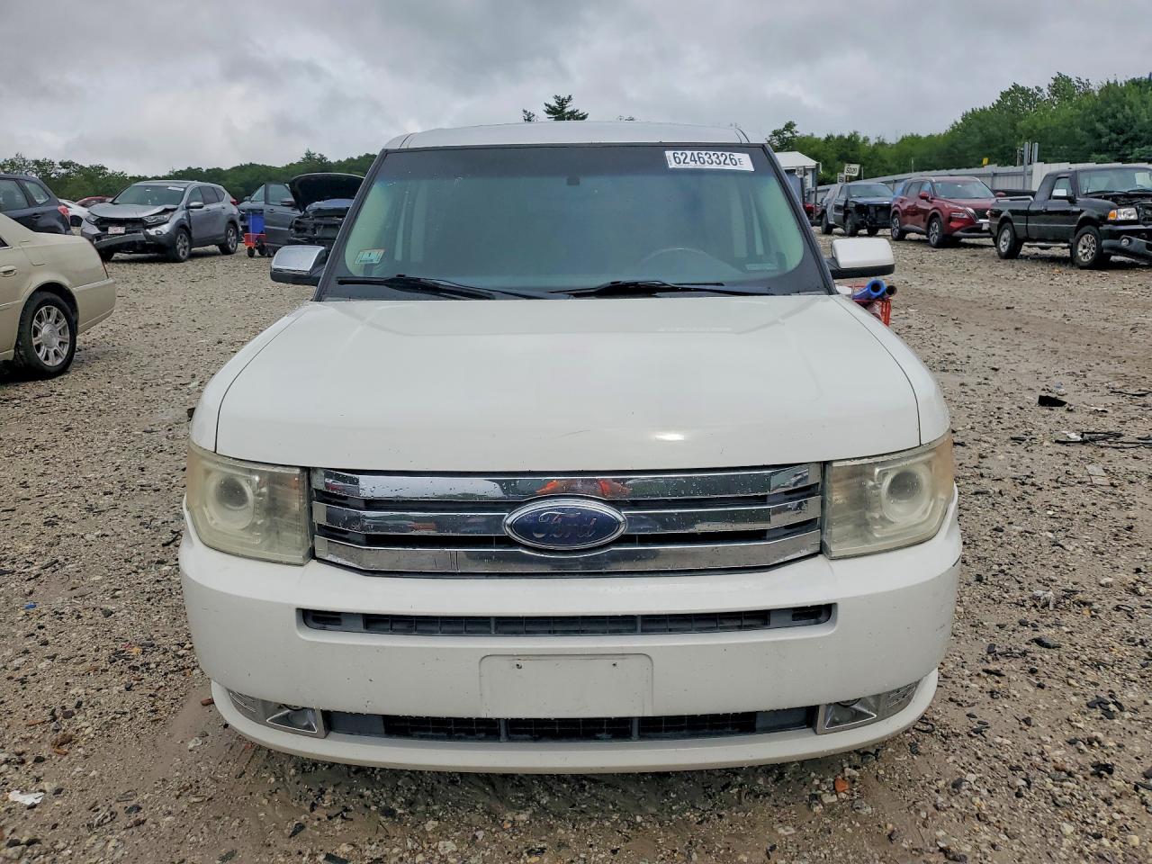 2009 Ford Flex Limited Белый vin: 2FMEK63C69BA12377