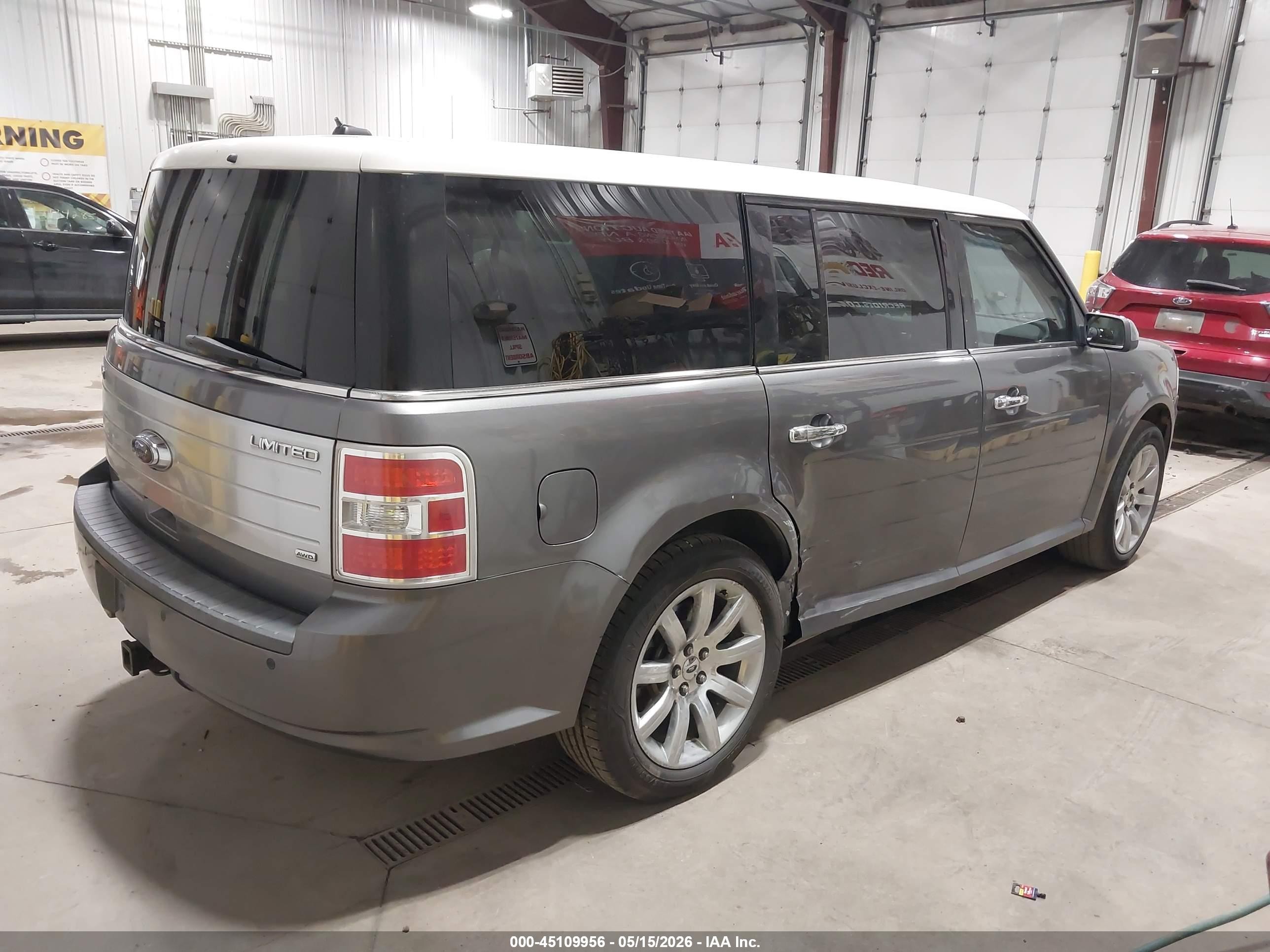 2009 Ford Flex Limited Gray vin: 2FMEK63C89BA36082