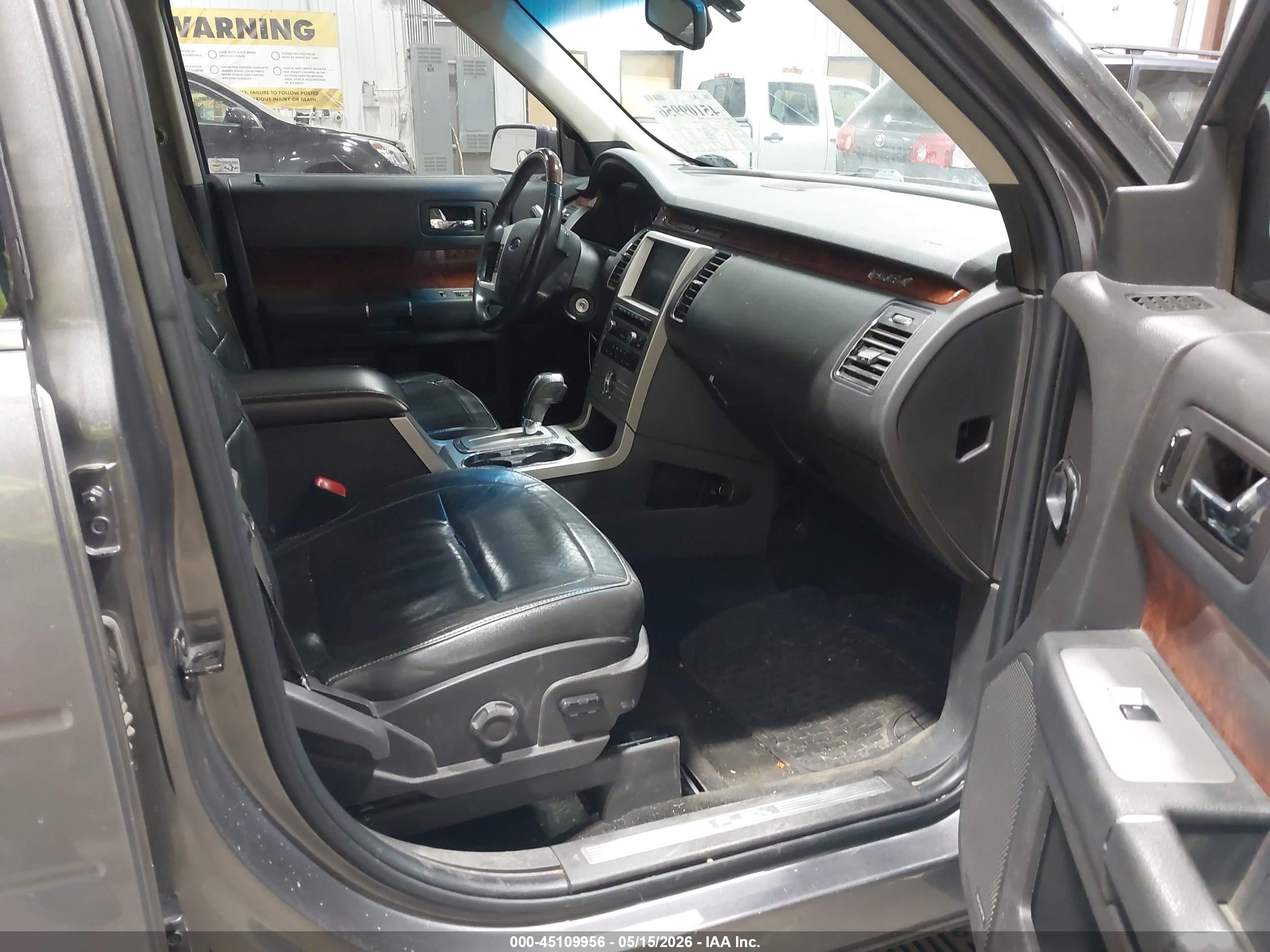 2009 Ford Flex Limited Gray vin: 2FMEK63C89BA36082