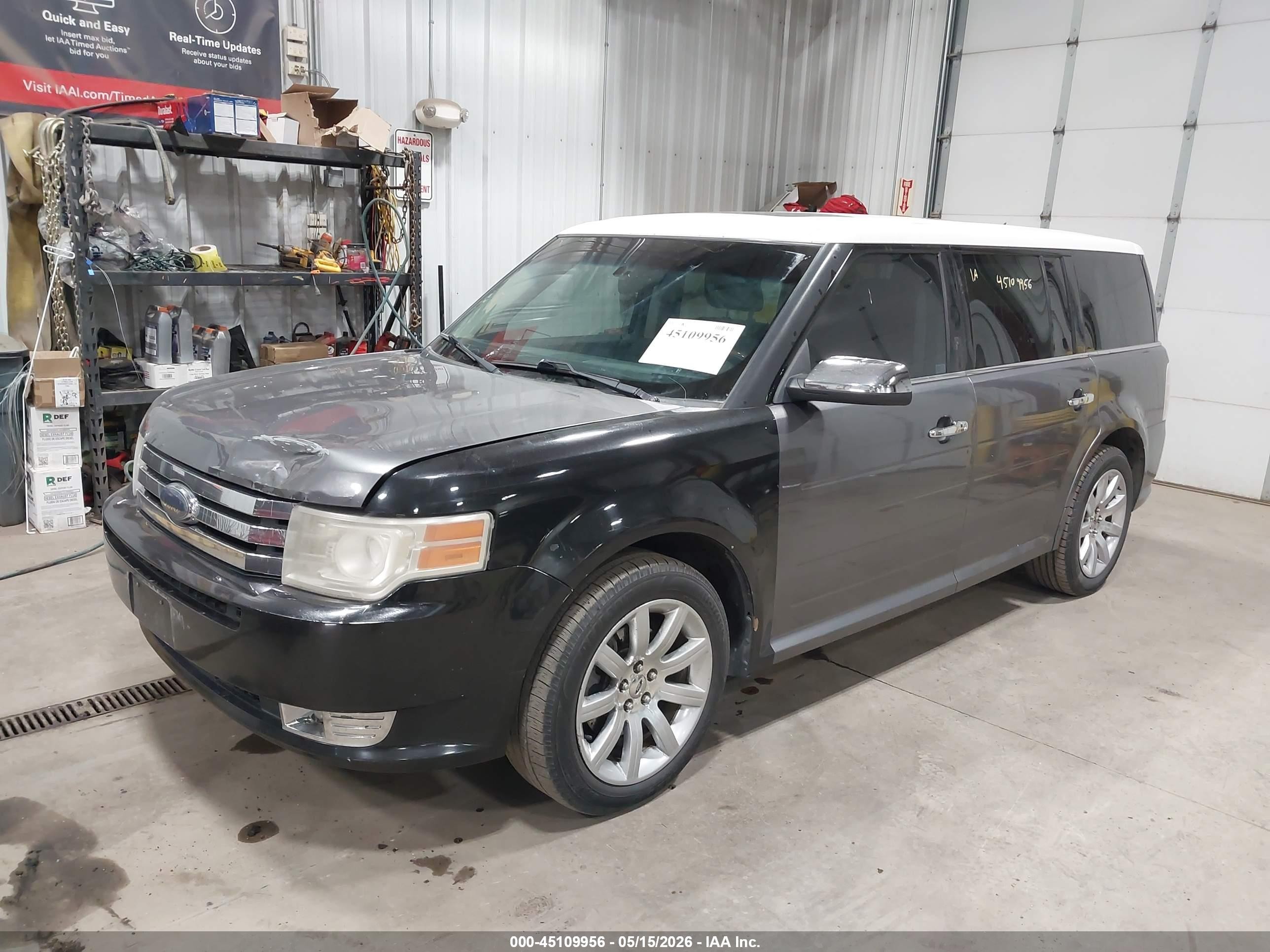 2009 Ford Flex Limited Gray vin: 2FMEK63C89BA36082