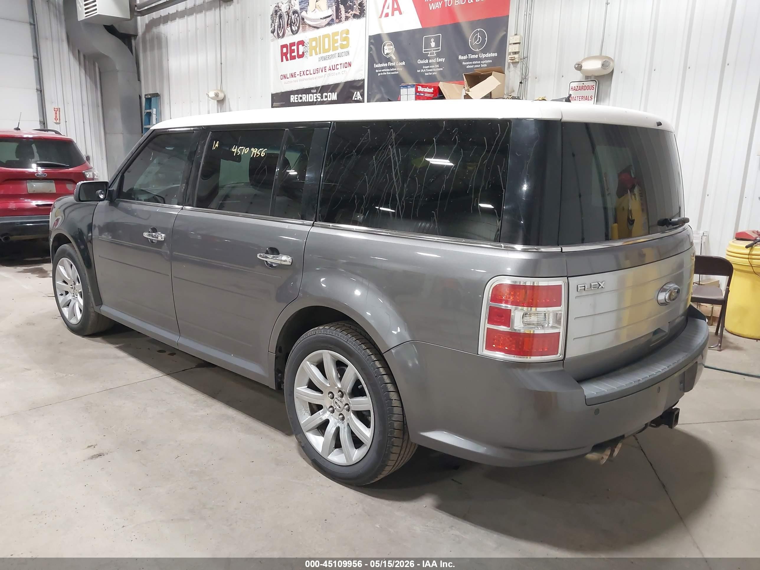 2009 Ford Flex Limited Gray vin: 2FMEK63C89BA36082