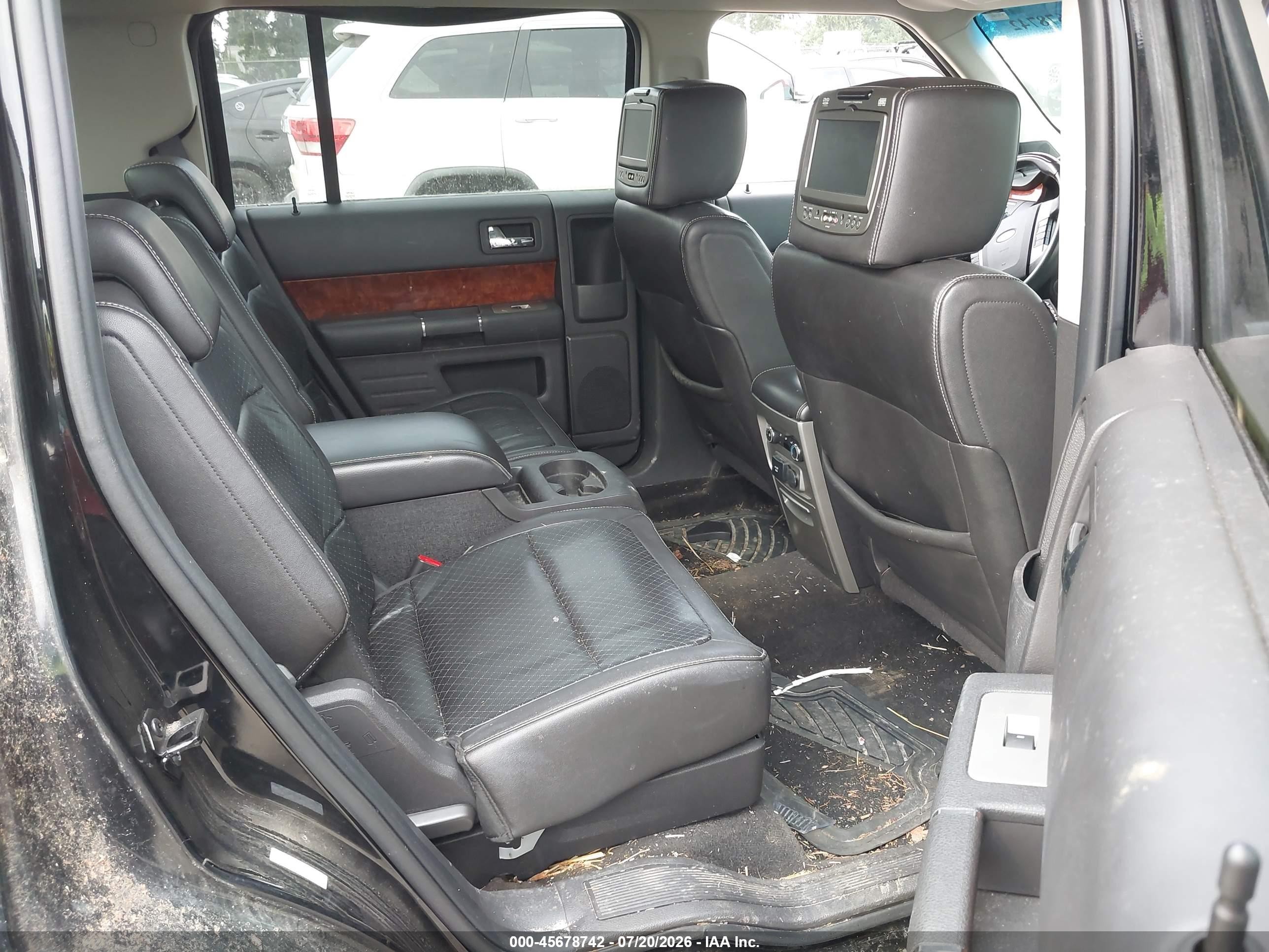 2009 Ford Flex Limited Black vin: 2FMEK63C89BA68806