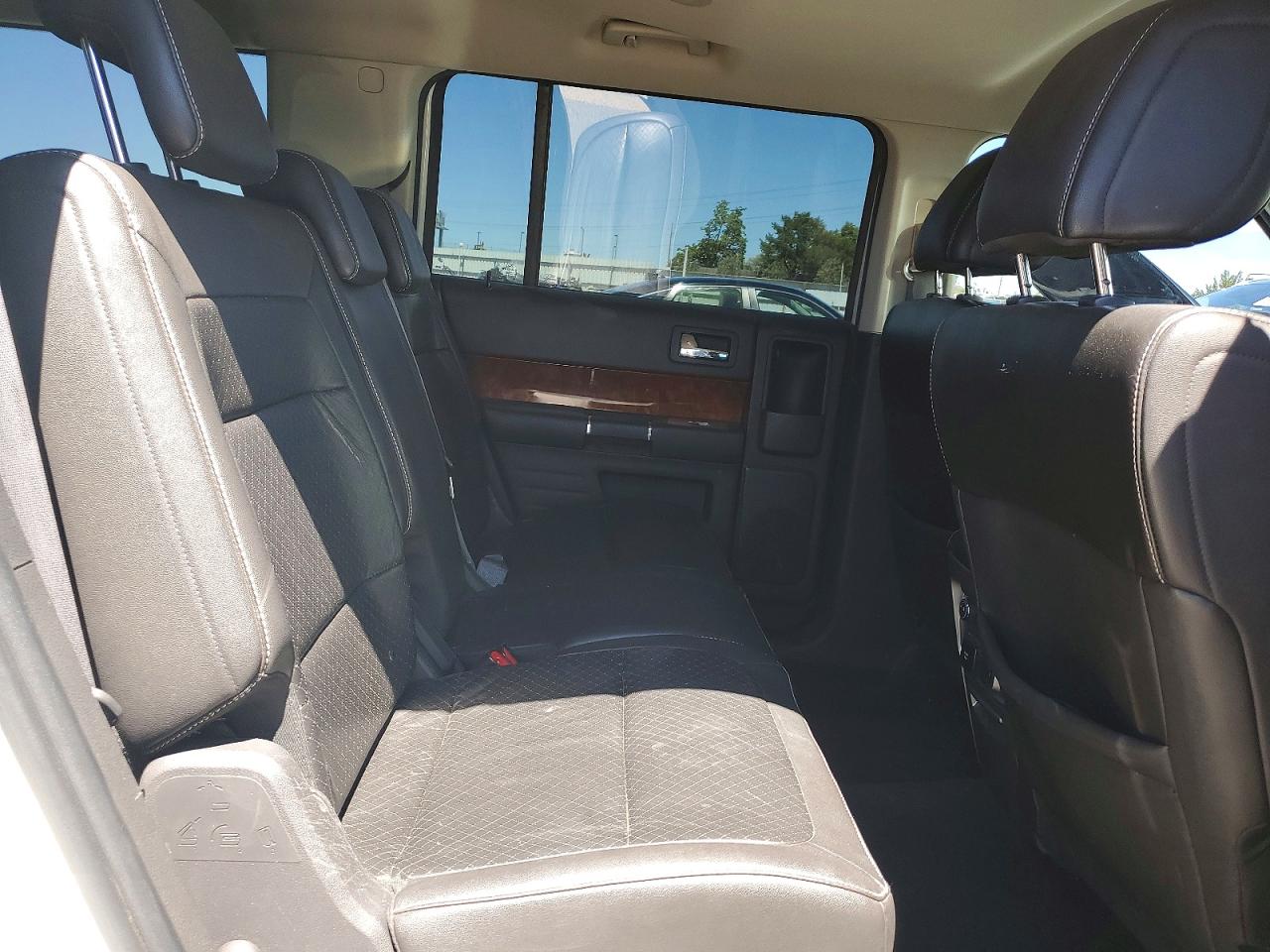 2009 Ford Flex Limited White vin: 2FMEK63C99BA50489