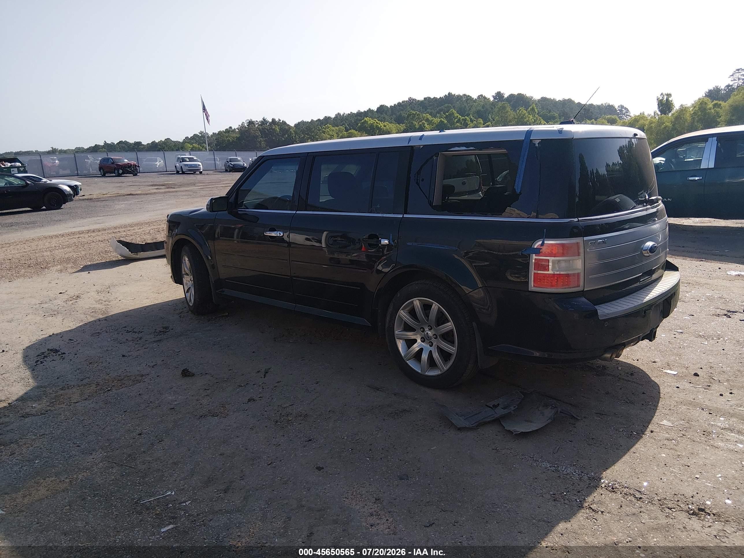 2009 Ford Flex Limited Black vin: 2FMEK63CX9BA42028