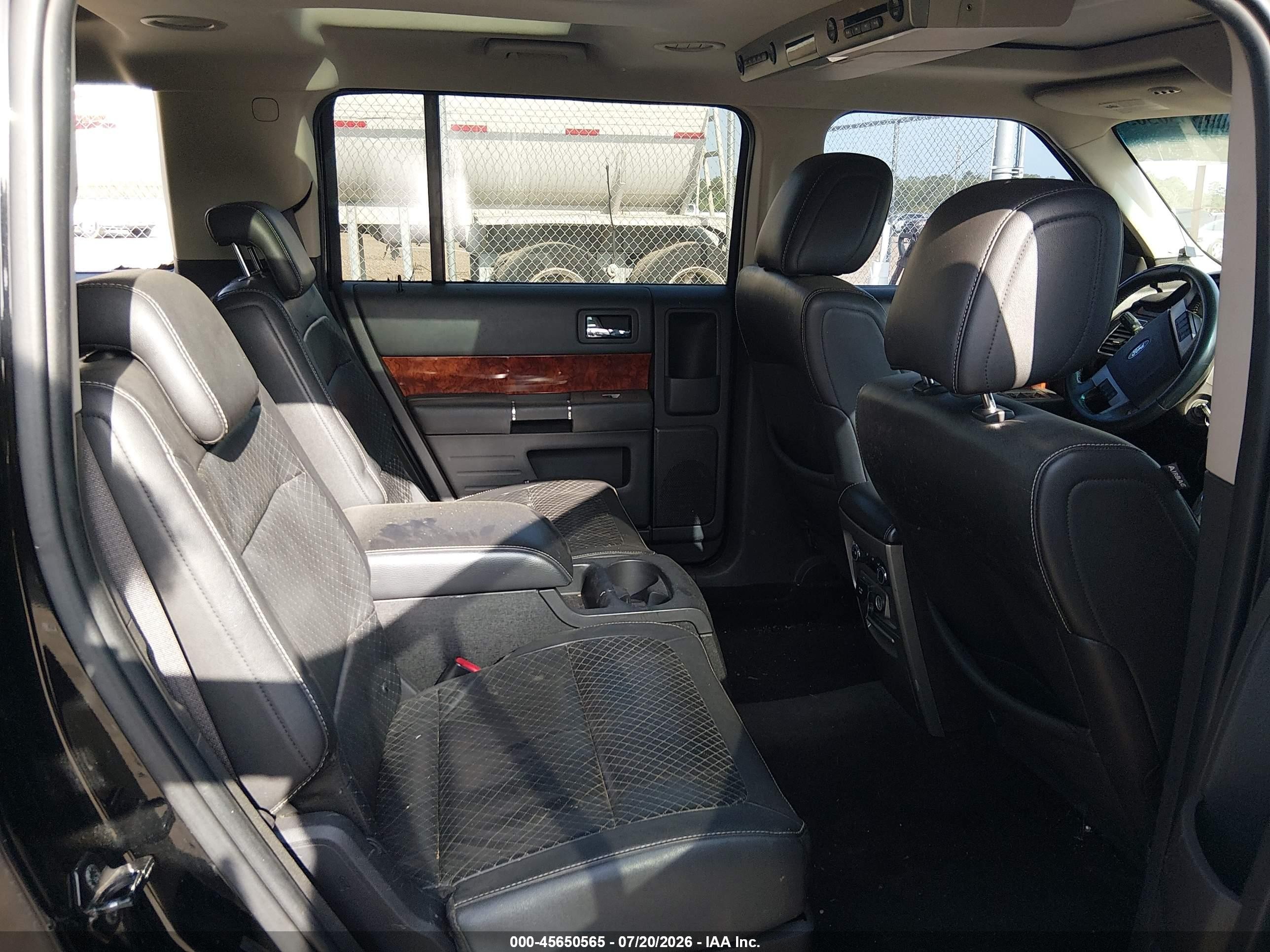 2009 Ford Flex Limited Black vin: 2FMEK63CX9BA42028