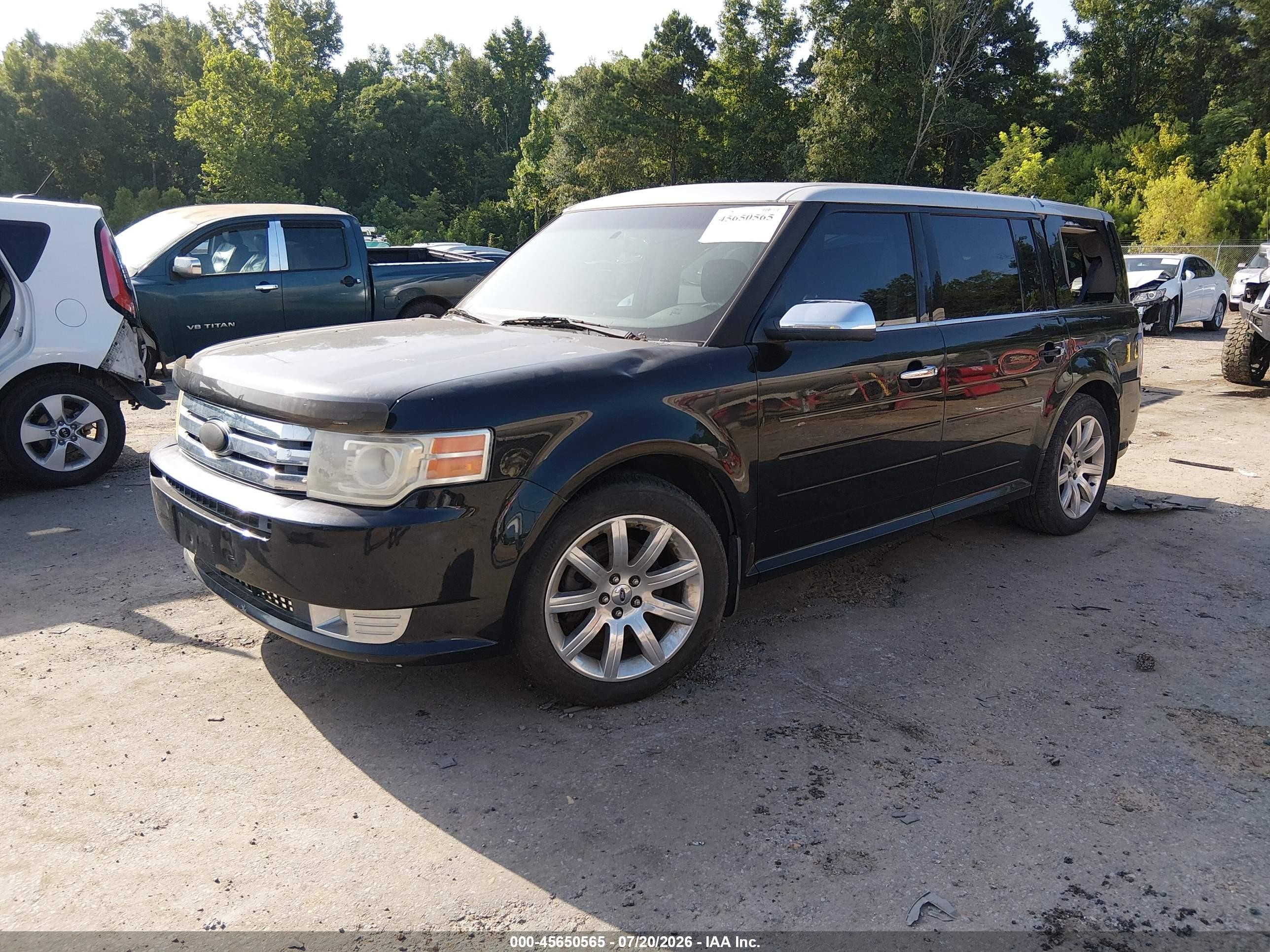 2009 Ford Flex Limited Black vin: 2FMEK63CX9BA42028