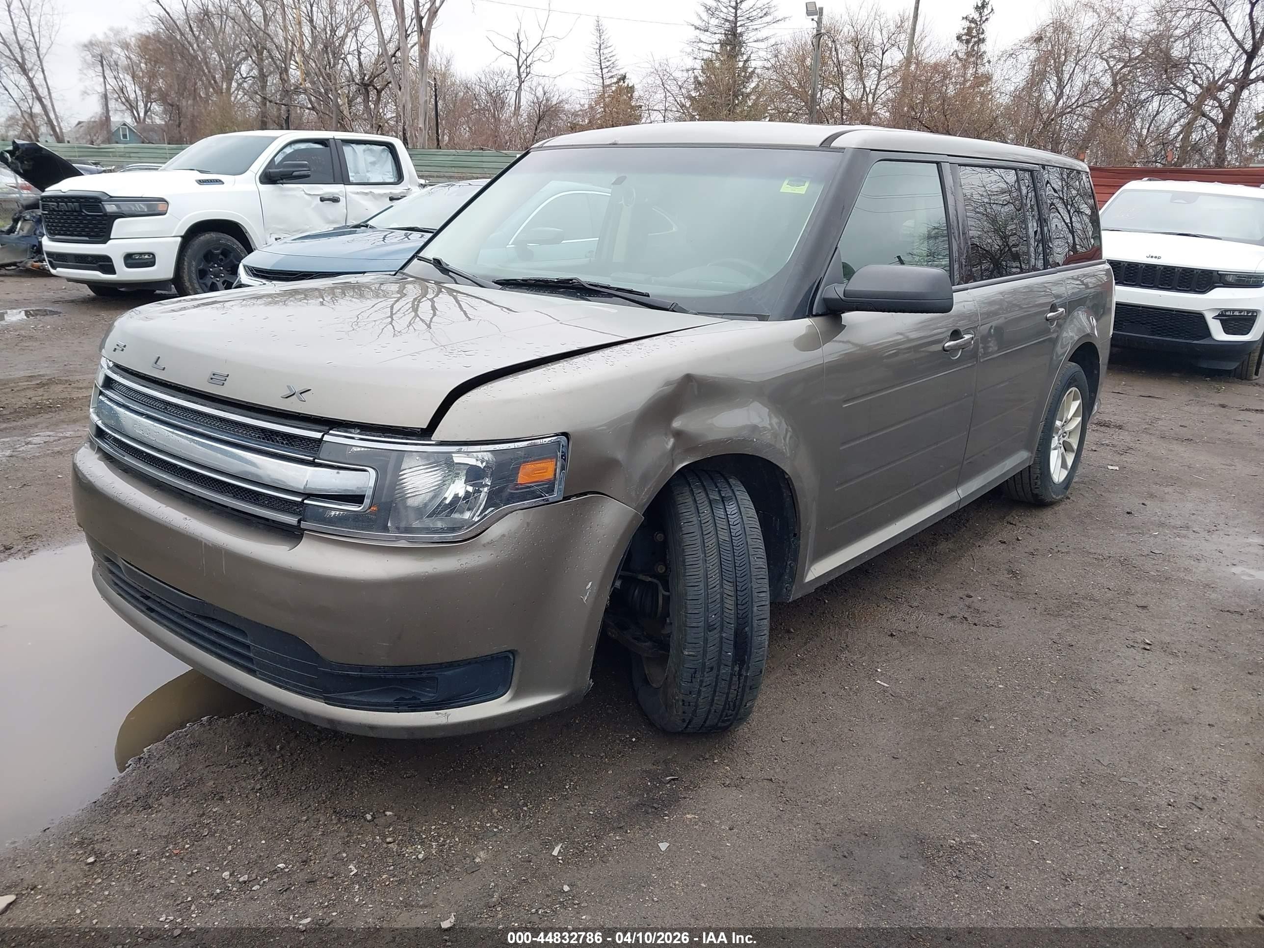 2013 Ford Flex Se Pewter vin: 2FMGK5B80DBD21870