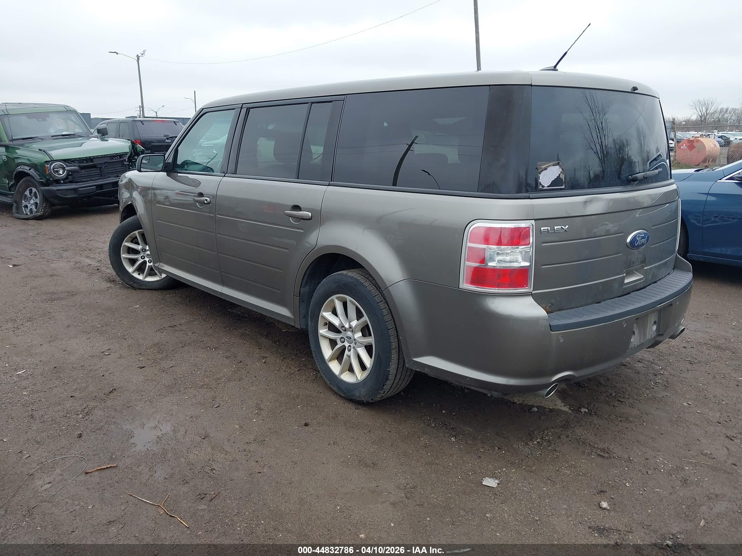 2013 Ford Flex Se Pewter vin: 2FMGK5B80DBD21870