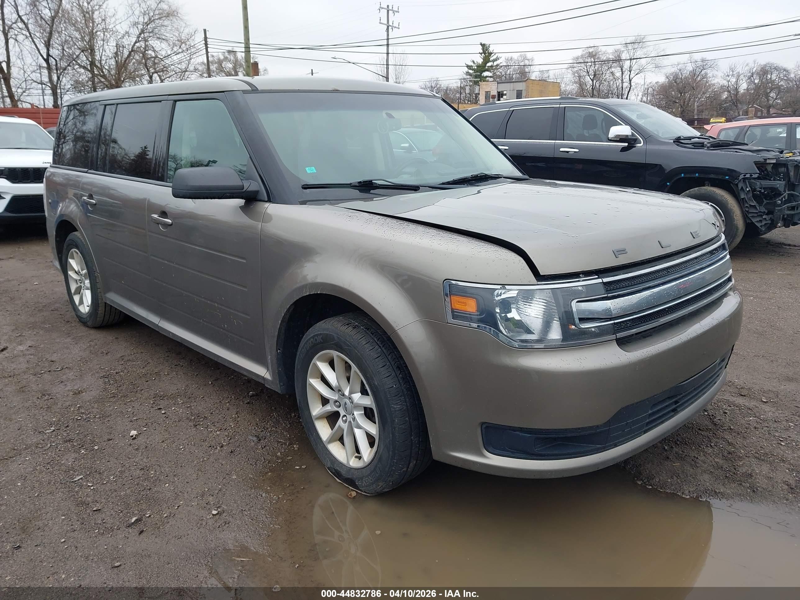 2013 Ford Flex Se Pewter vin: 2FMGK5B80DBD21870