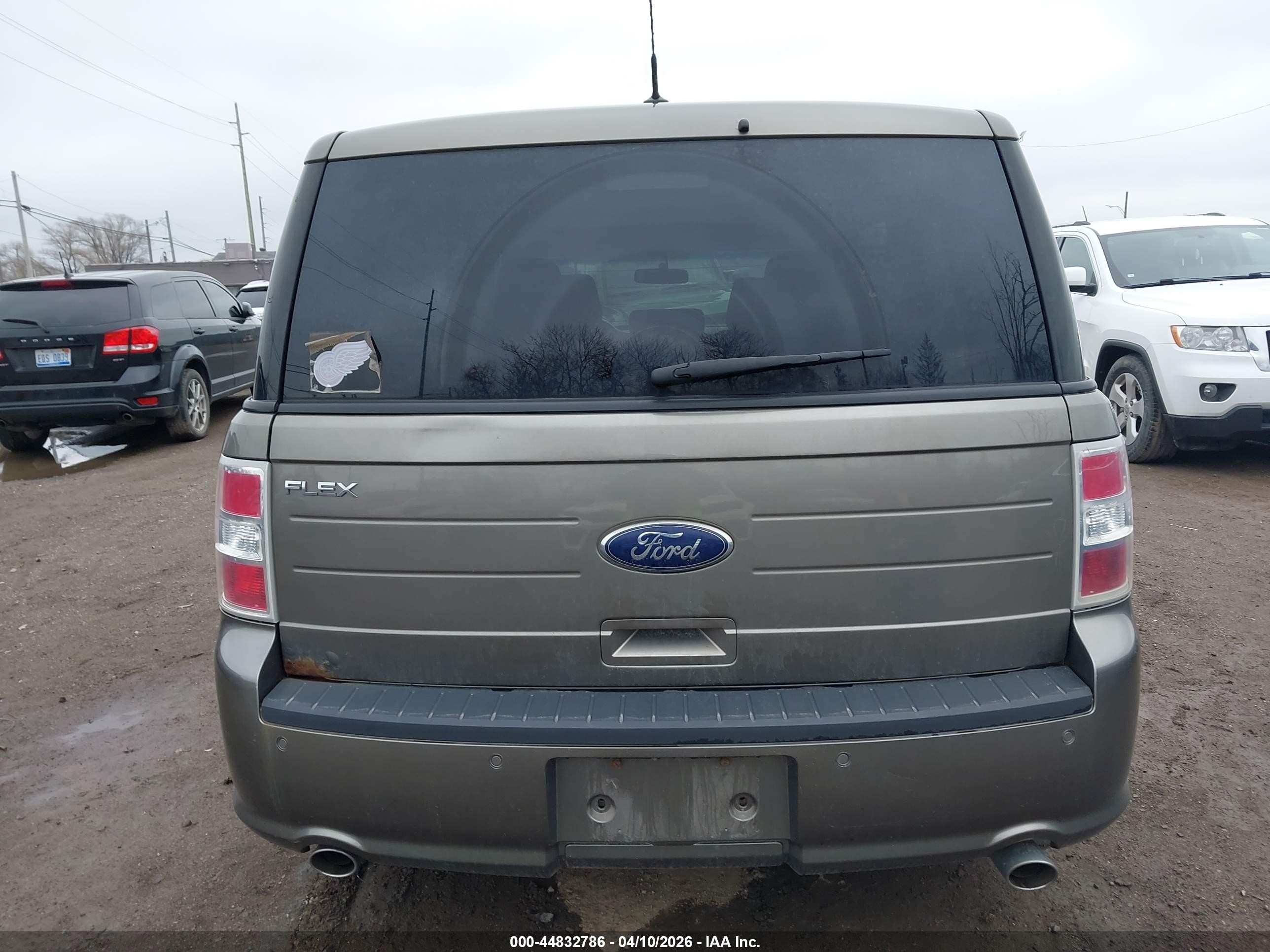 2013 Ford Flex Se Pewter vin: 2FMGK5B80DBD21870