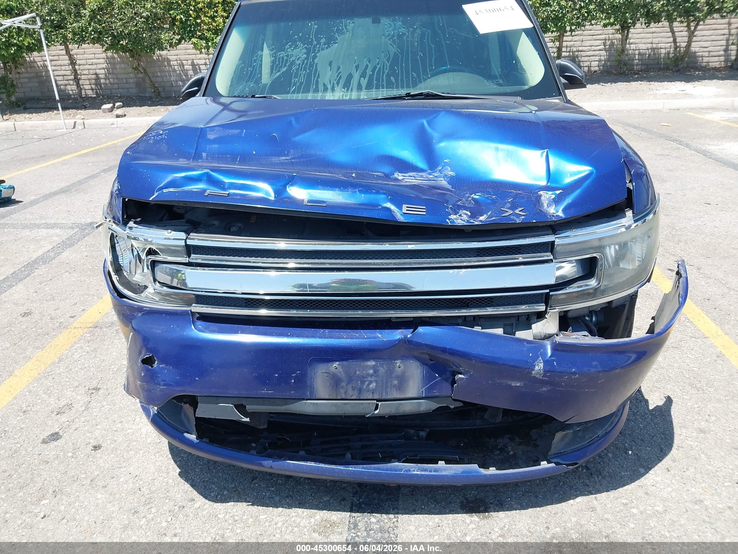 2014 Ford Flex Se Blue vin: 2FMGK5B80EBD29050