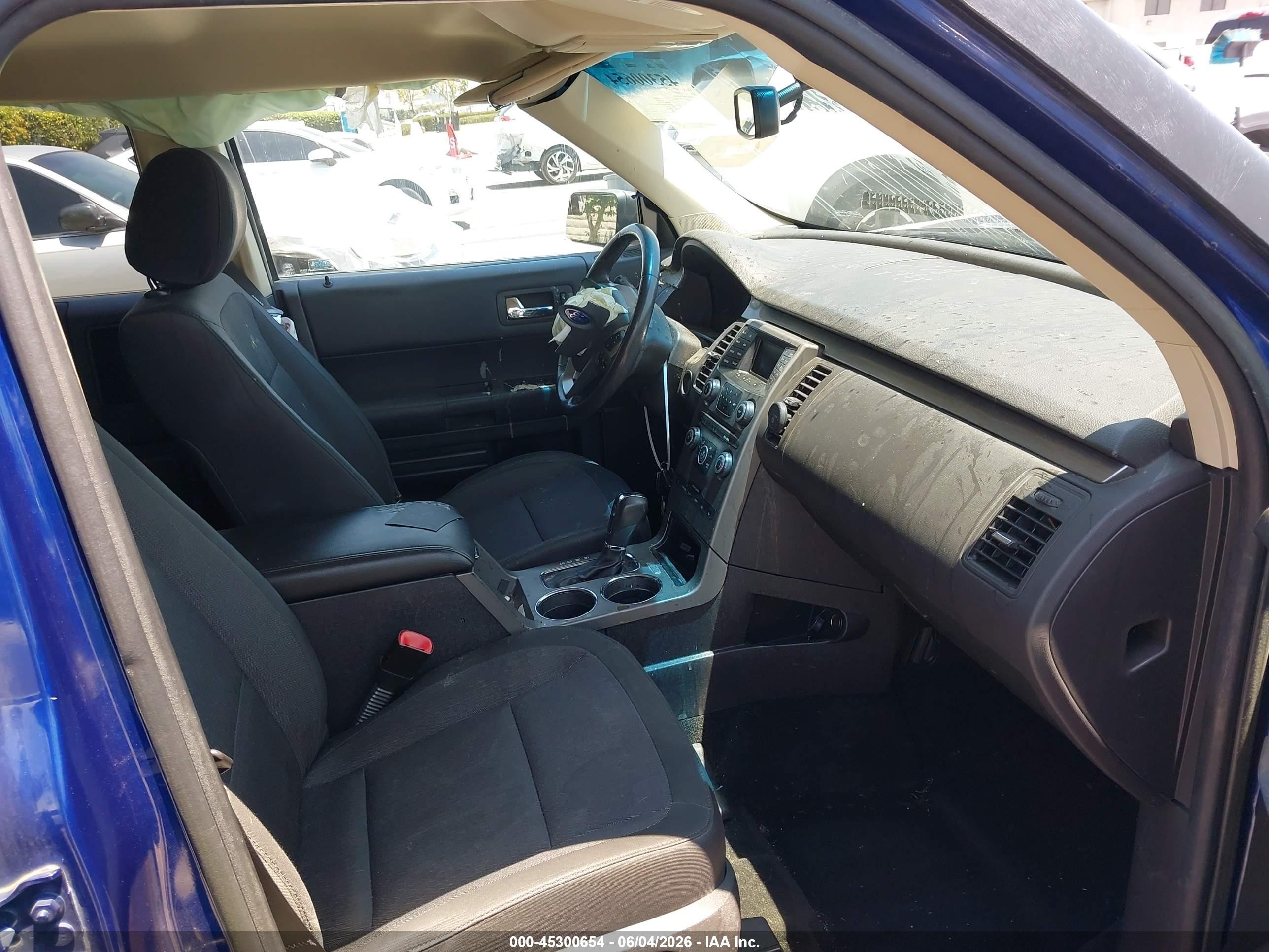 2014 Ford Flex Se Blue vin: 2FMGK5B80EBD29050