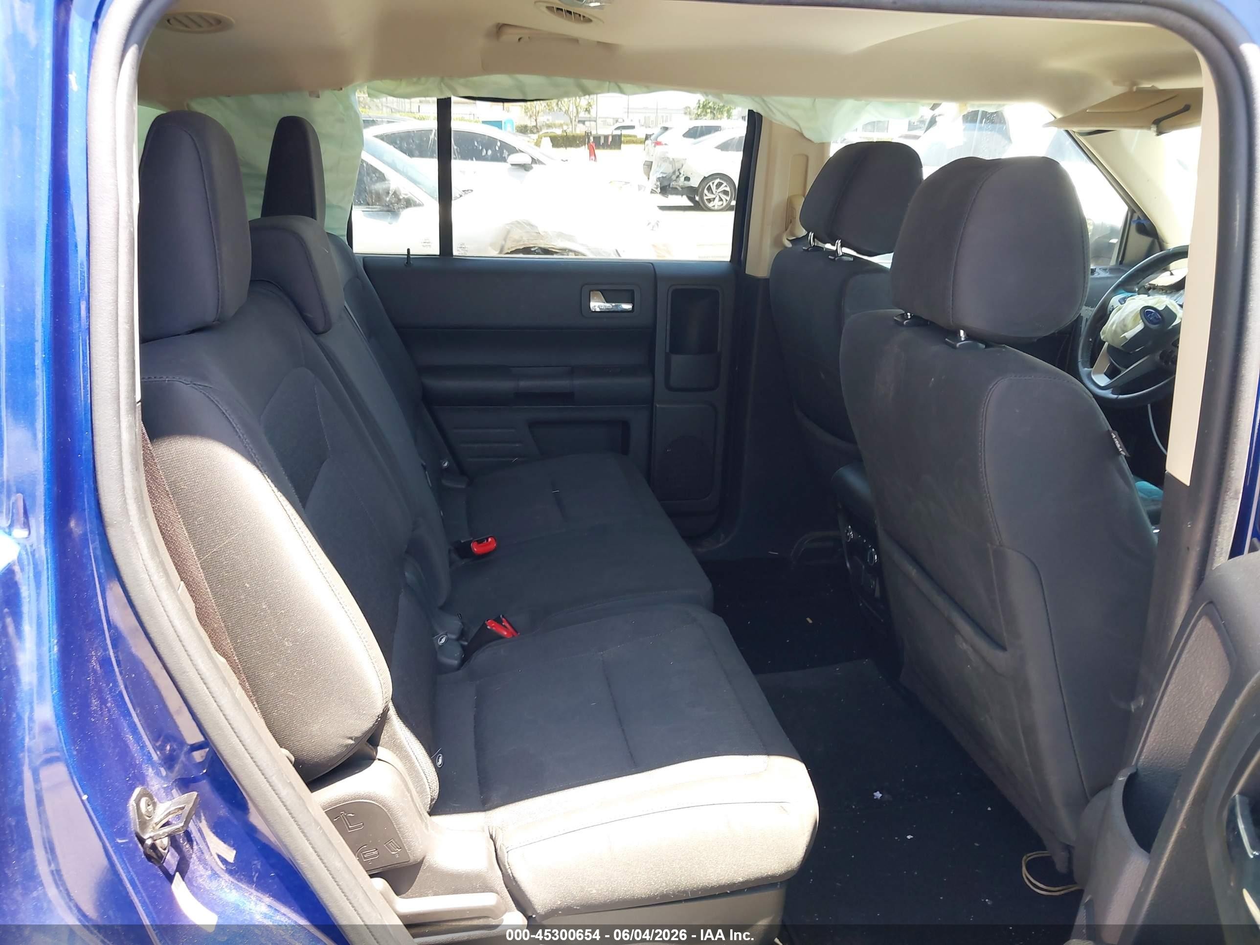 2014 Ford Flex Se Blue vin: 2FMGK5B80EBD29050