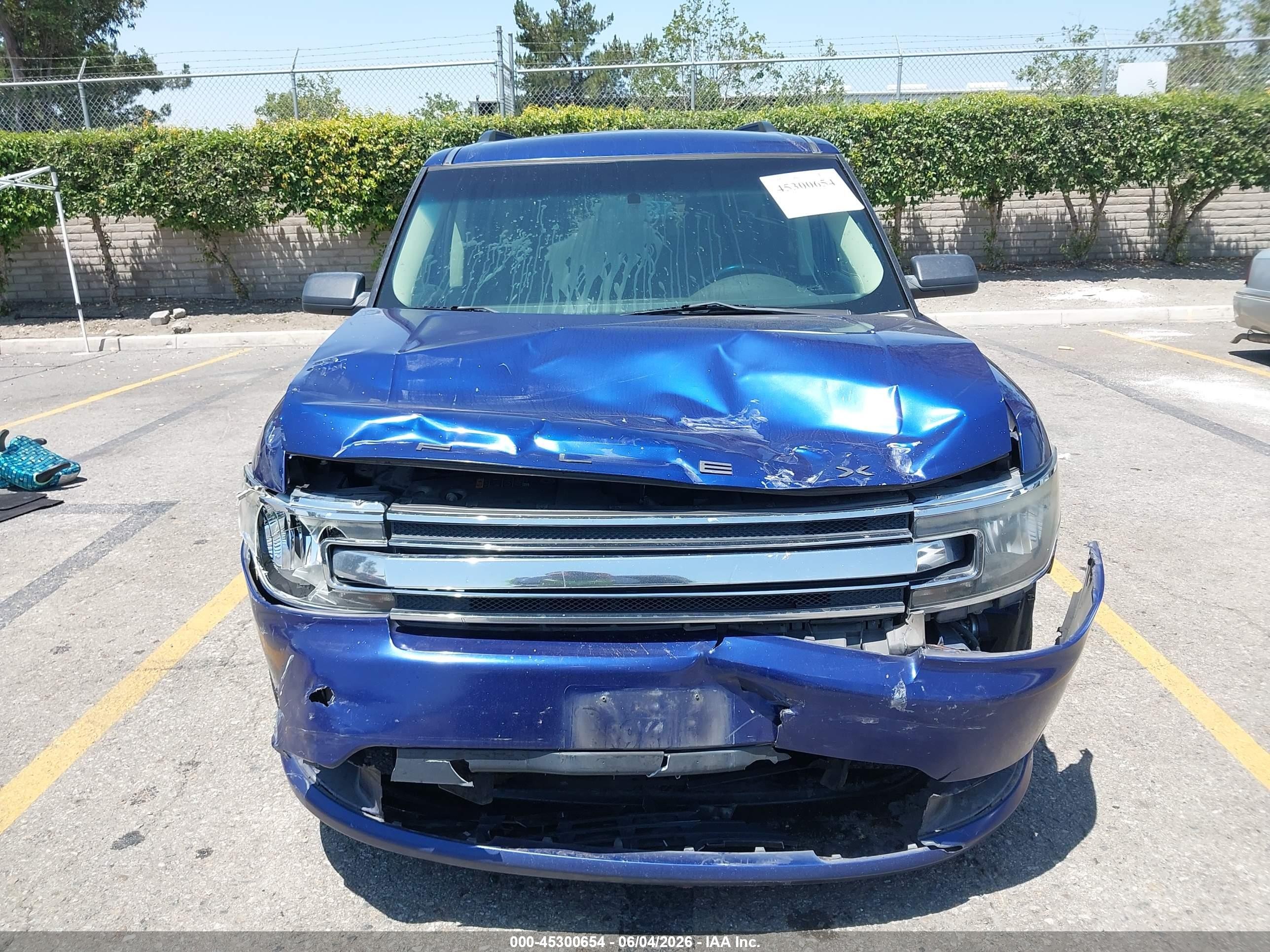 2014 Ford Flex Se Blue vin: 2FMGK5B80EBD29050