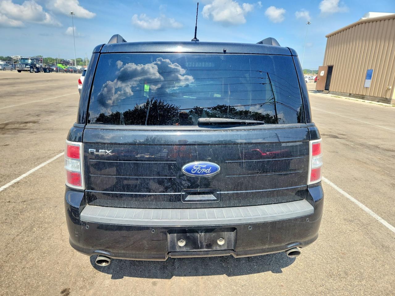 2014 Ford Flex Se Черный vin: 2FMGK5B80EBD43322