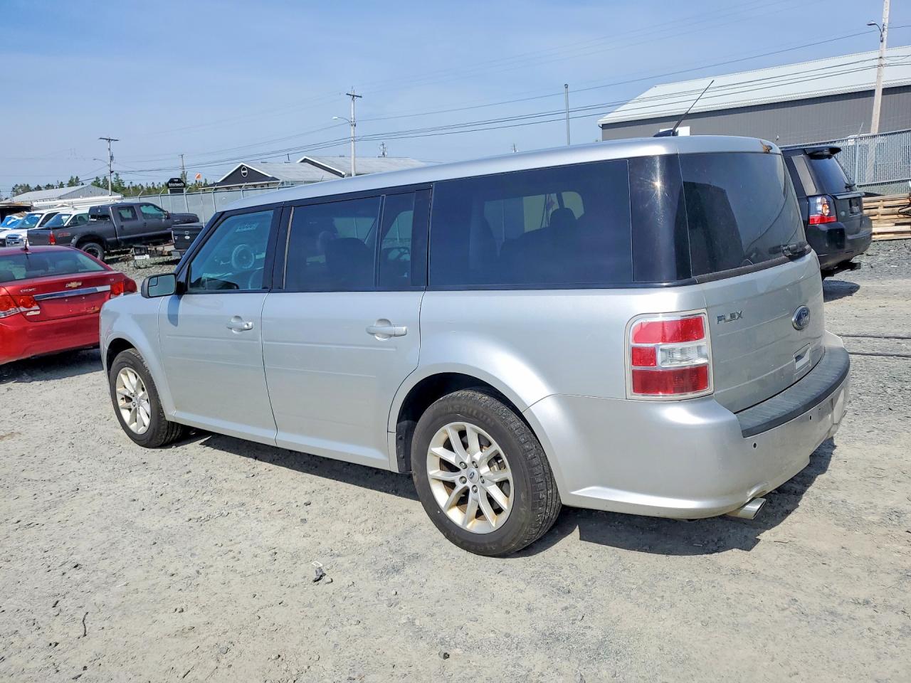 2013 Ford Flex Se Silver vin: 2FMGK5B81DBD13194