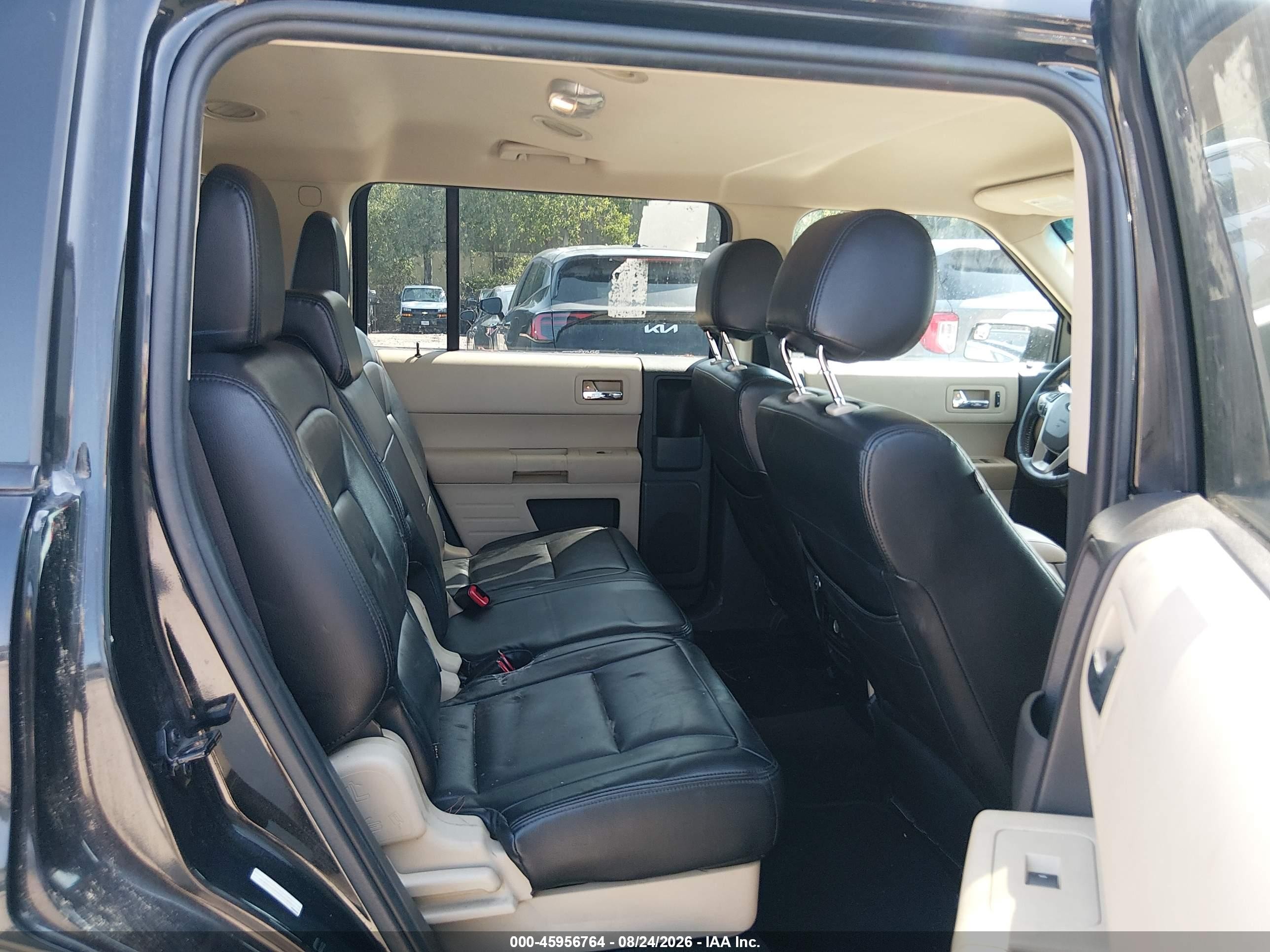 2014 Ford Flex Se Black vin: 2FMGK5B81EBD15822