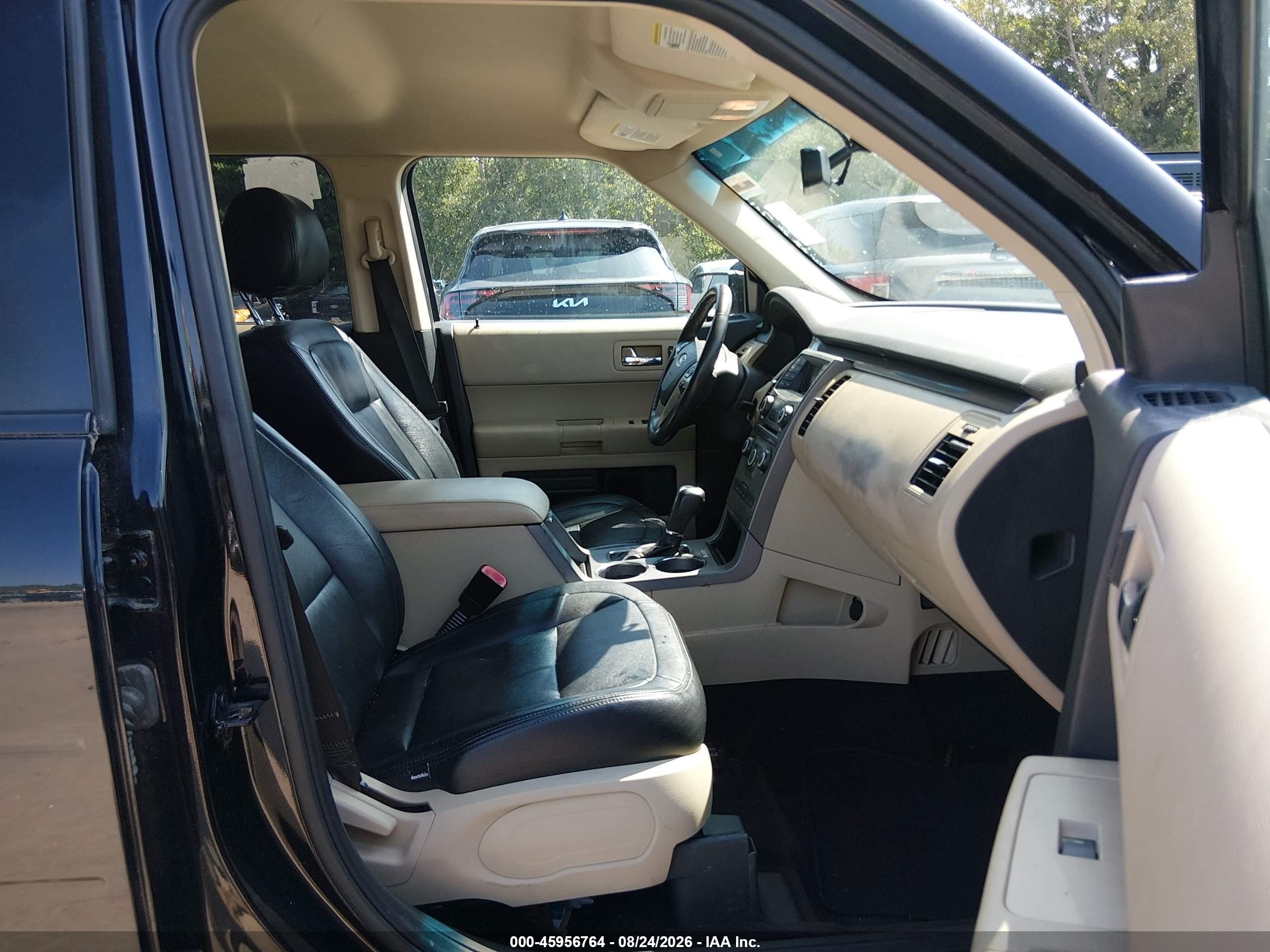 2014 Ford Flex Se Black vin: 2FMGK5B81EBD15822