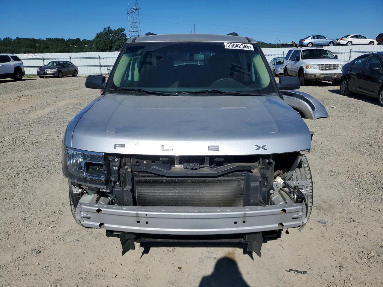 2017 Ford Flex Se Silver vin: 2FMGK5B81HBA08381