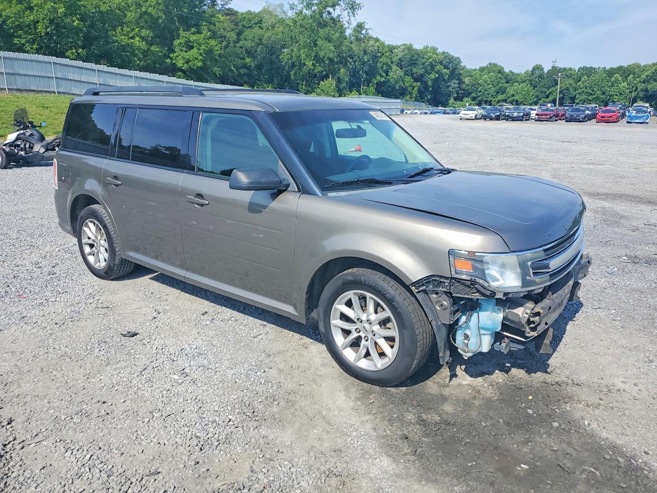 2014 Ford Flex Se Серый vin: 2FMGK5B82EBD23766