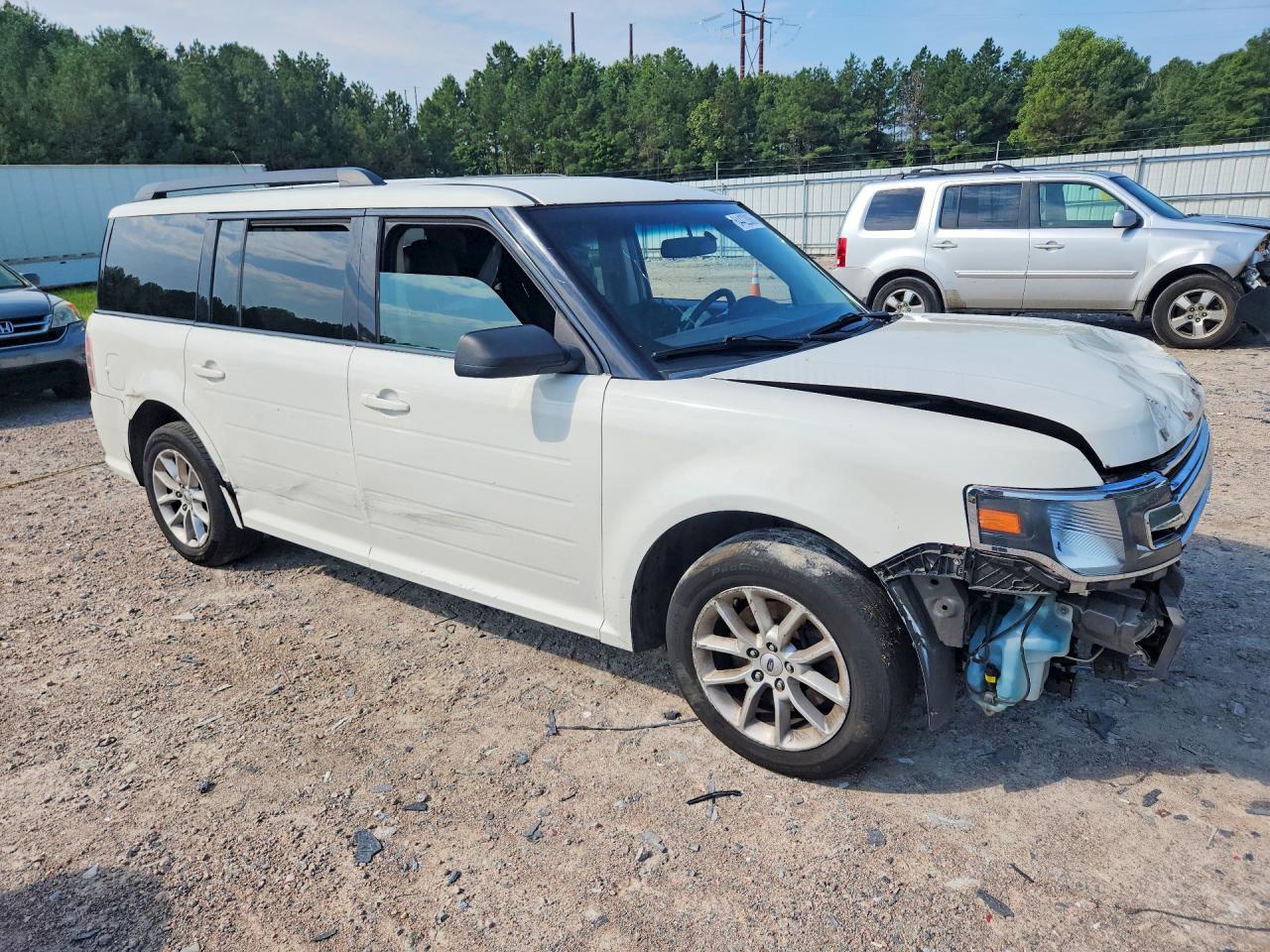 2015 Ford Flex Se Белый vin: 2FMGK5B82FBA22612
