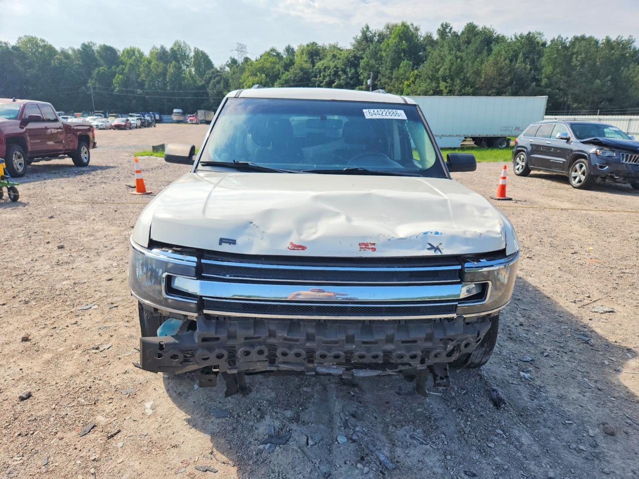 2015 Ford Flex Se Белый vin: 2FMGK5B82FBA22612