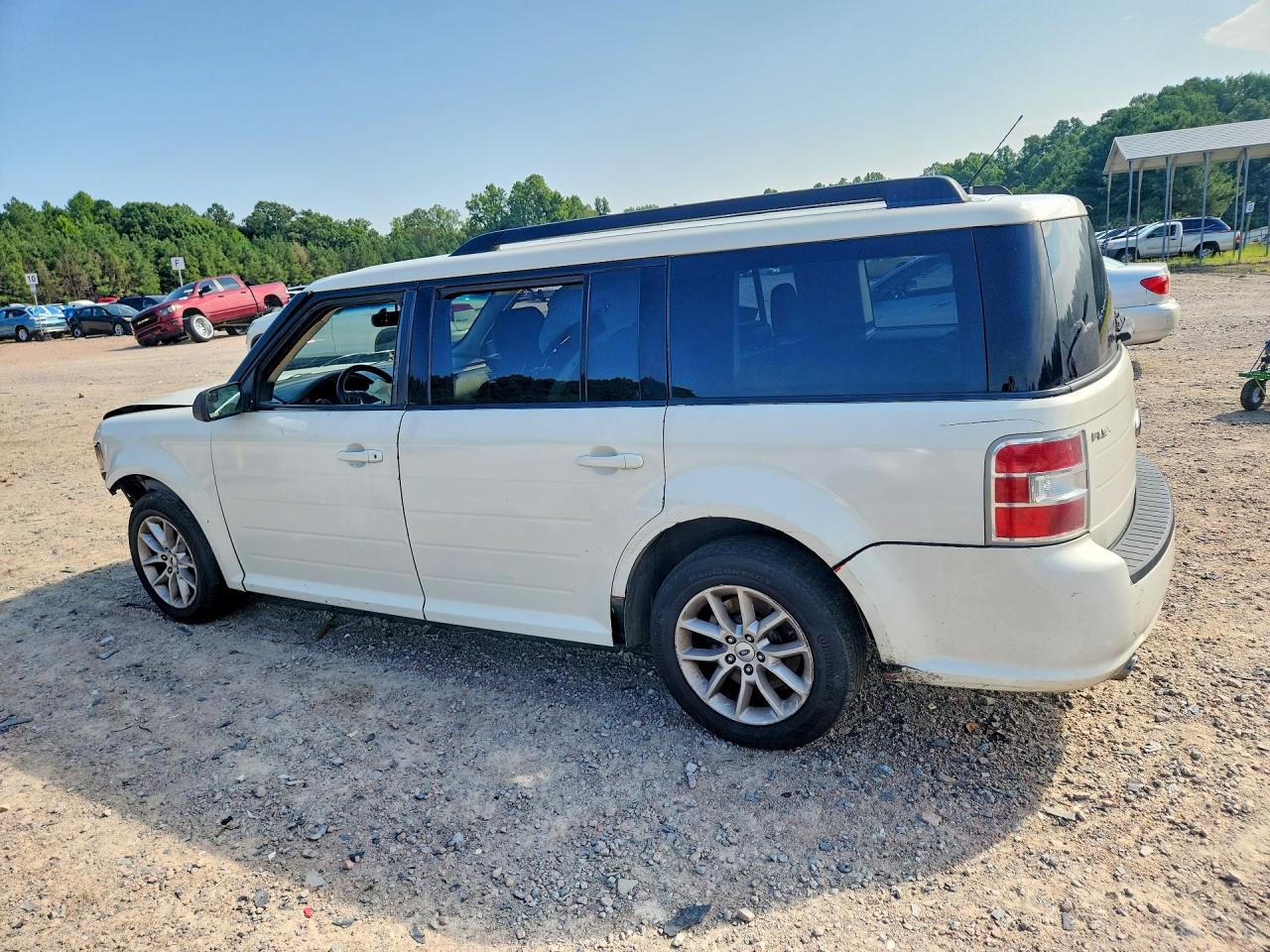 2015 Ford Flex Se Белый vin: 2FMGK5B82FBA22612